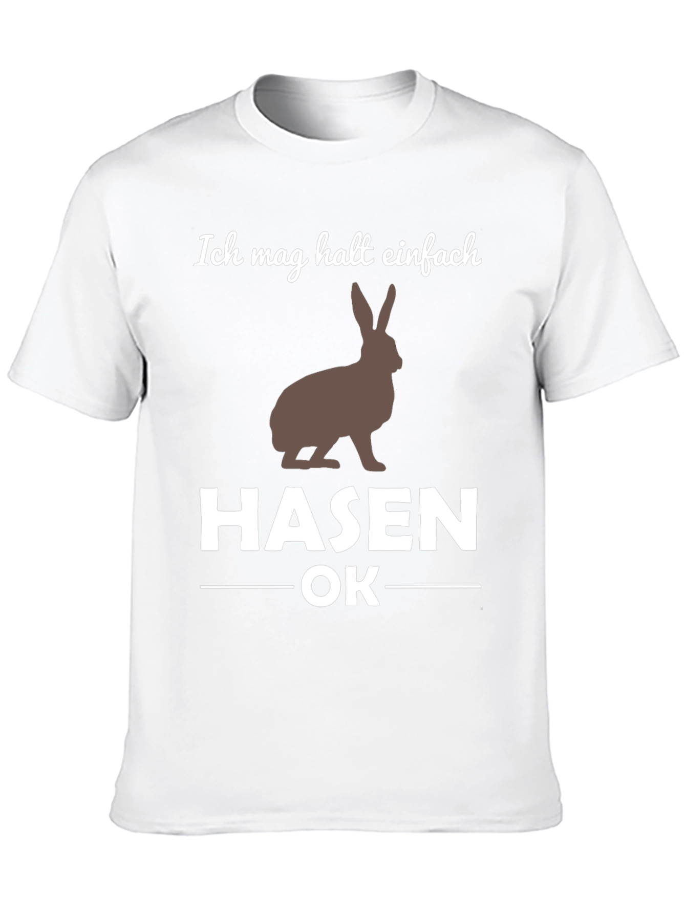 Funny I Just Like Rabbits OK T-Shirt