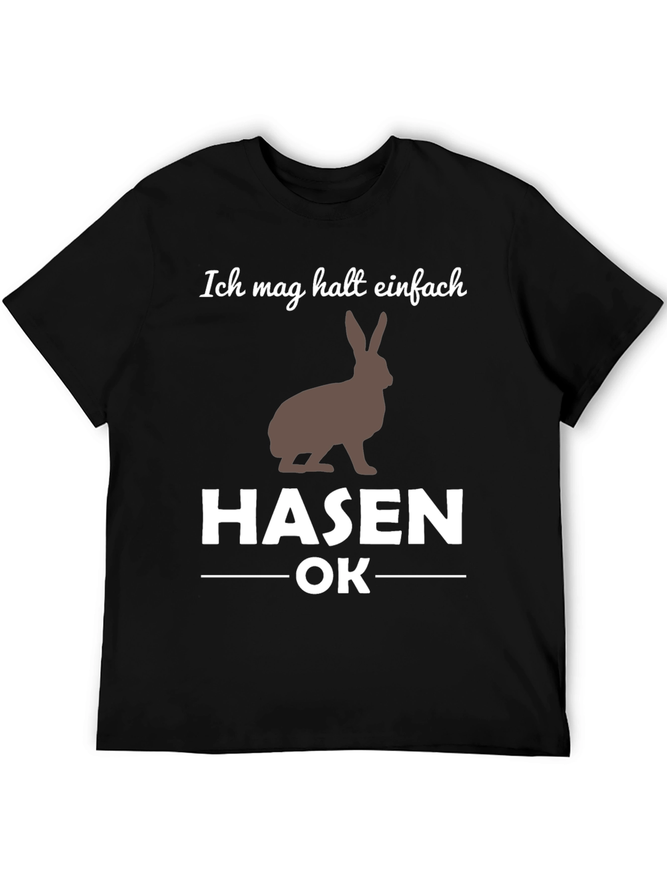 Funny I Just Like Rabbits OK T-Shirt