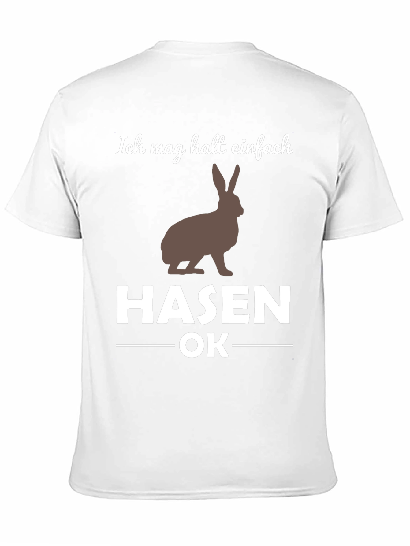 Funny I Just Like Rabbits OK T-Shirt