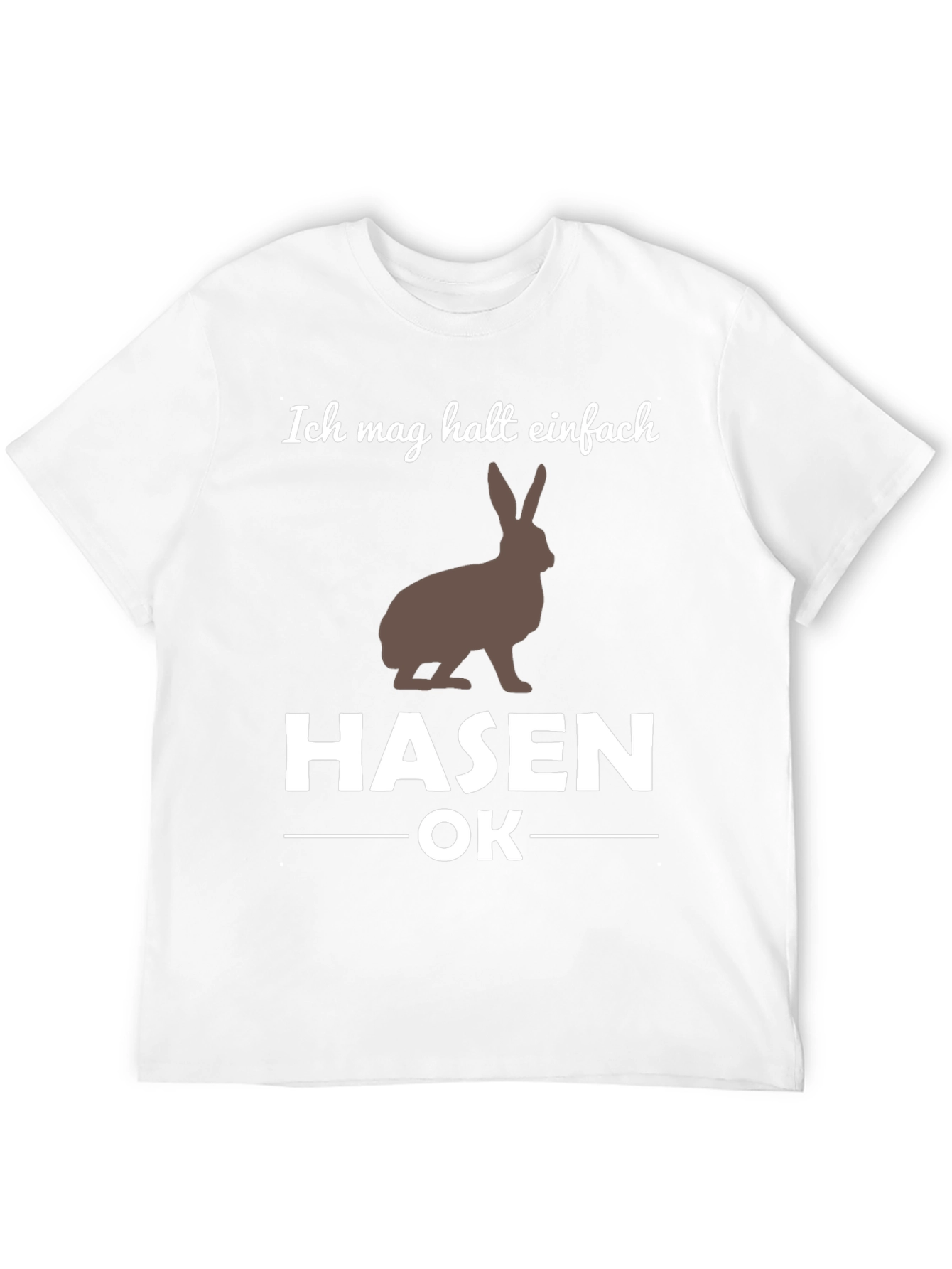 Funny I Just Like Rabbits OK T-Shirt