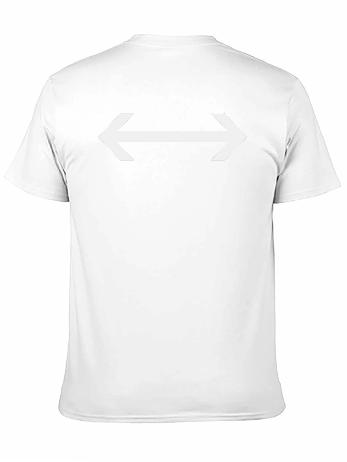 Arrow T-Shirt: Direct Style in Black