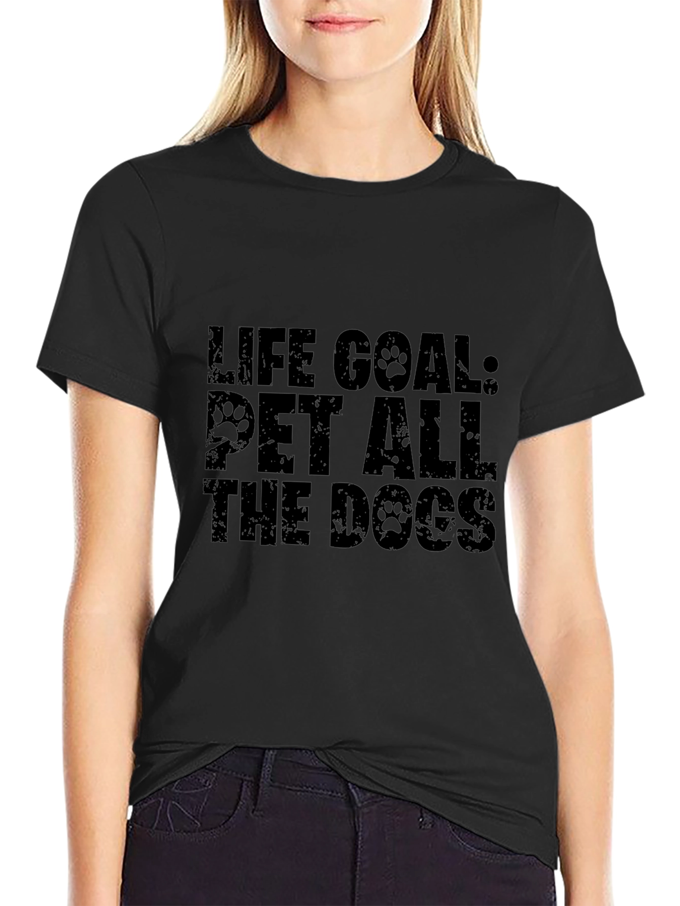 Life Goal Pet All The Dogs Graphic Tee