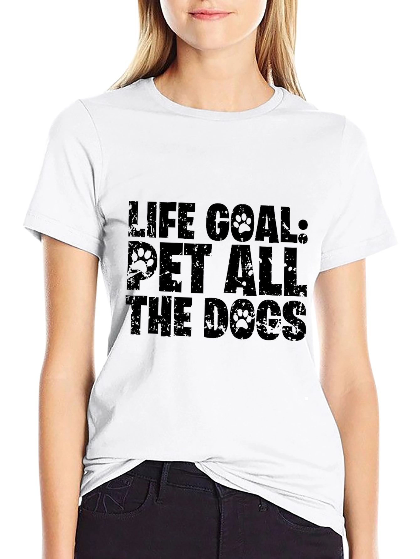 Life Goal Pet All The Dogs Graphic Tee