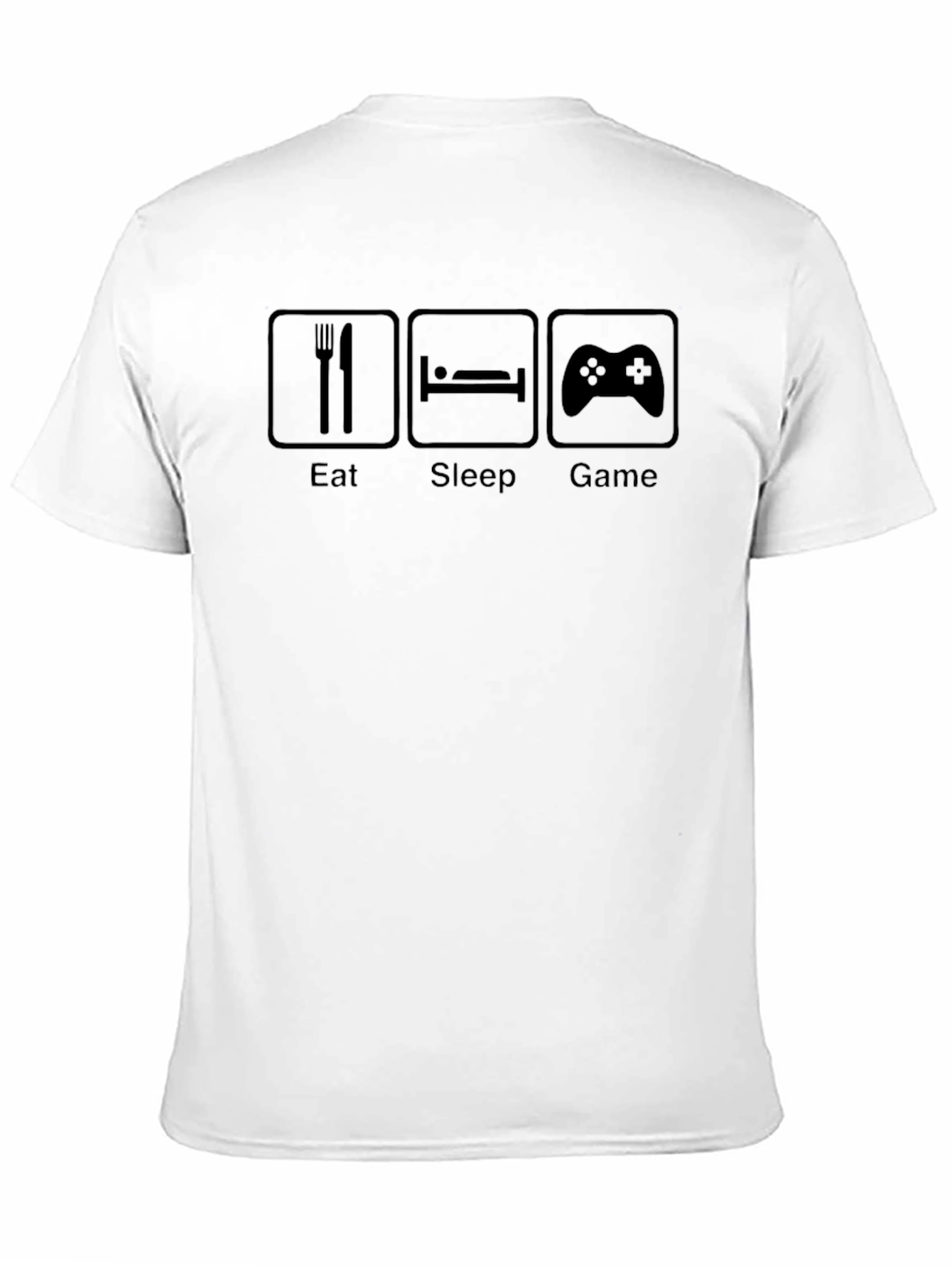 Eat Sleep Game T-Shirt - Gamer Life Tee