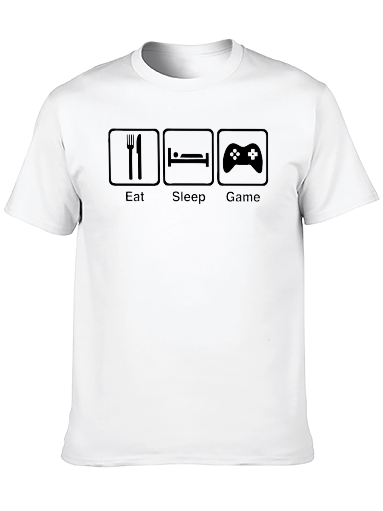 Eat Sleep Game T-Shirt - Gamer Life Tee