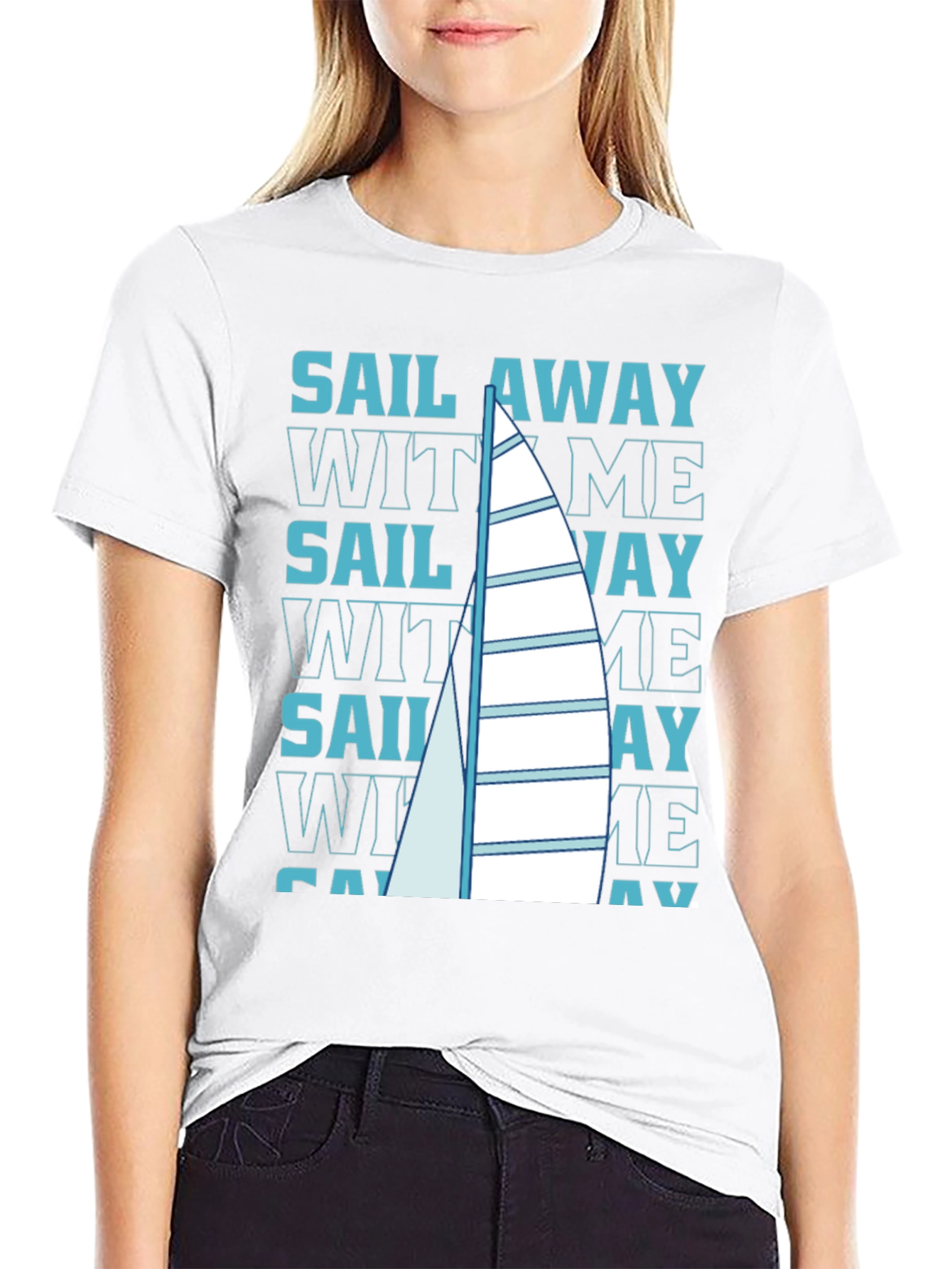 Sail Away With Me Graphic Tee