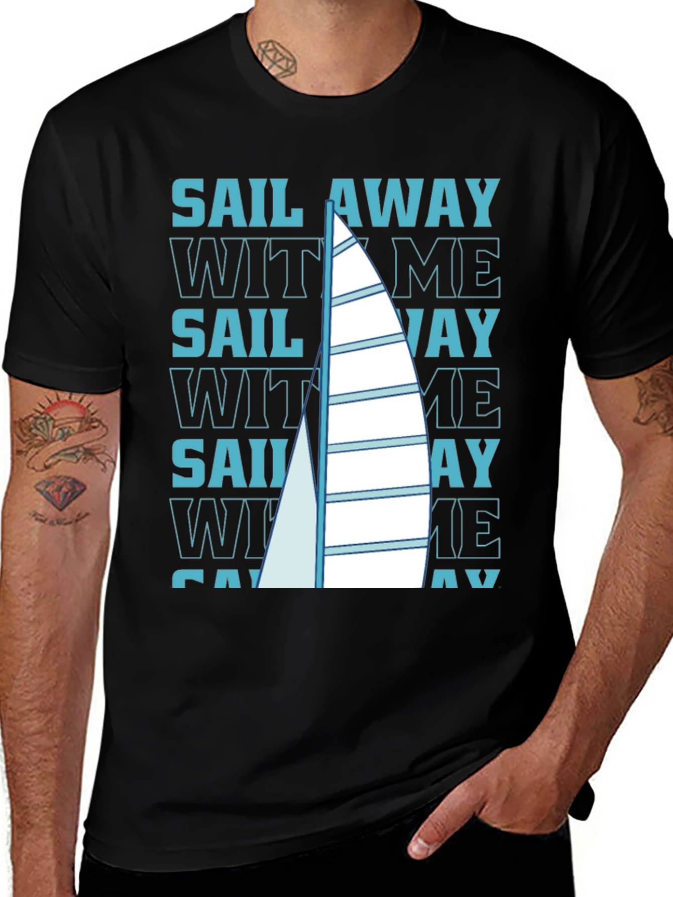 Sail Away With Me Graphic Tee
