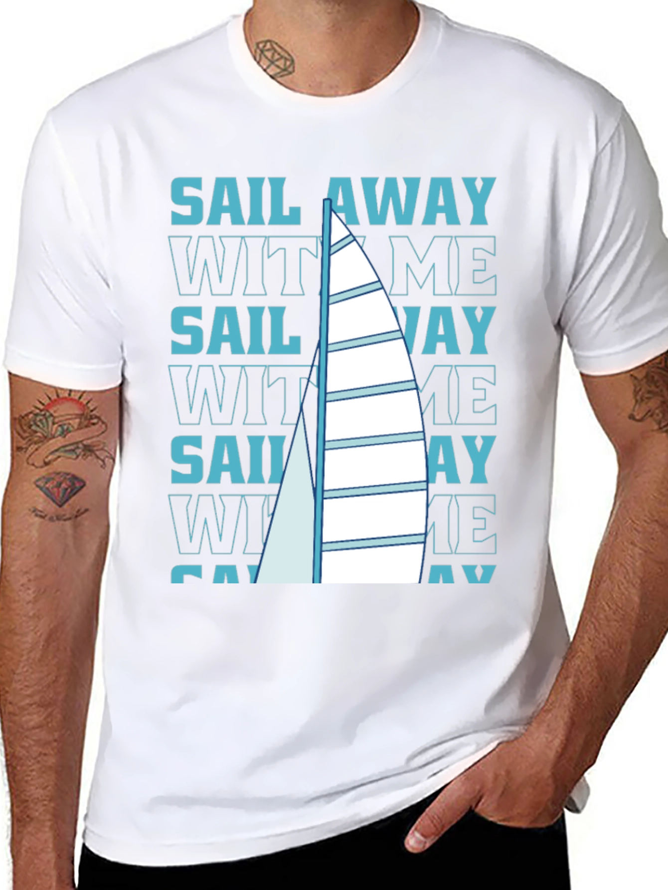 Sail Away With Me Graphic Tee