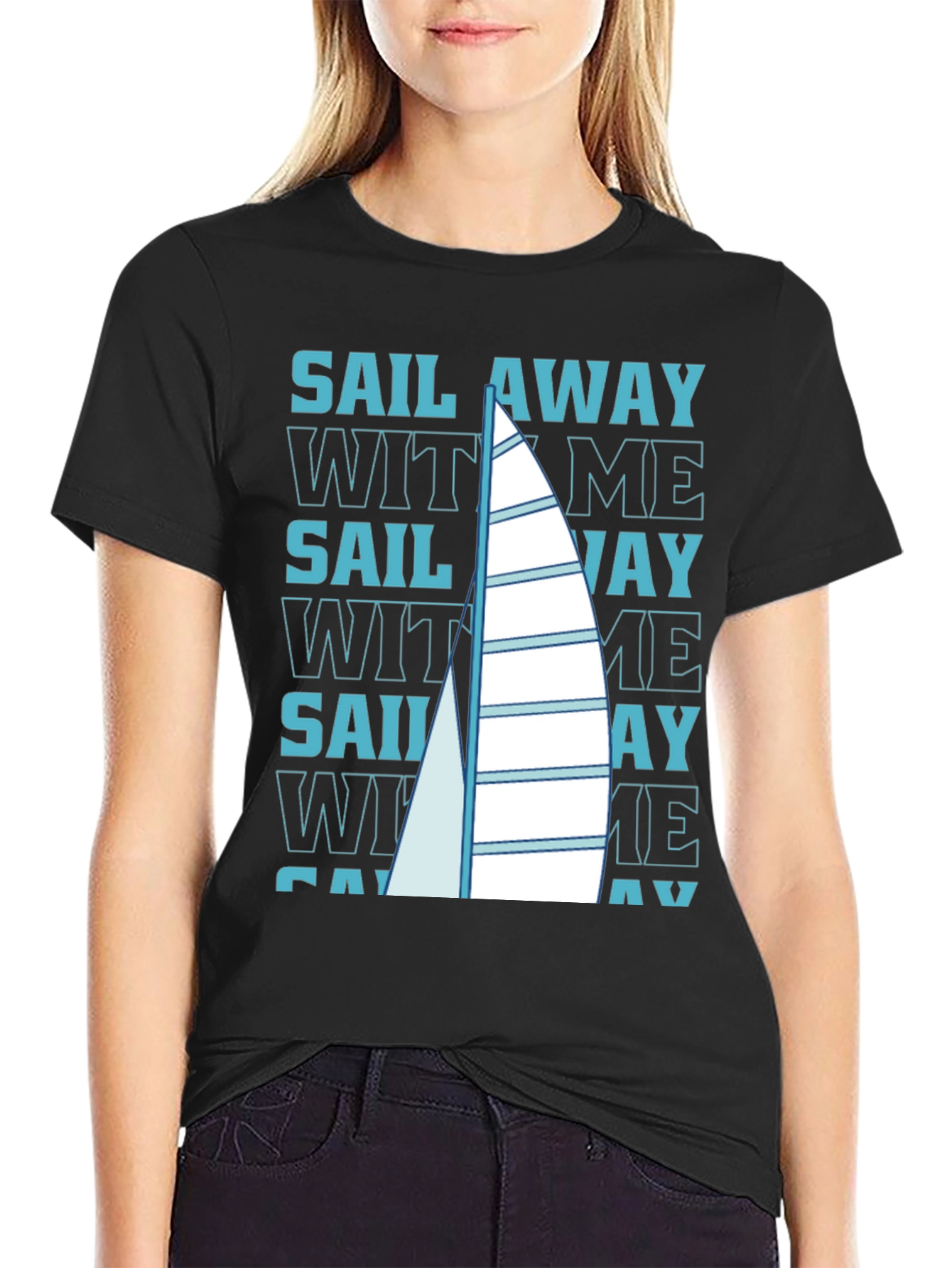 Sail Away With Me Graphic Tee