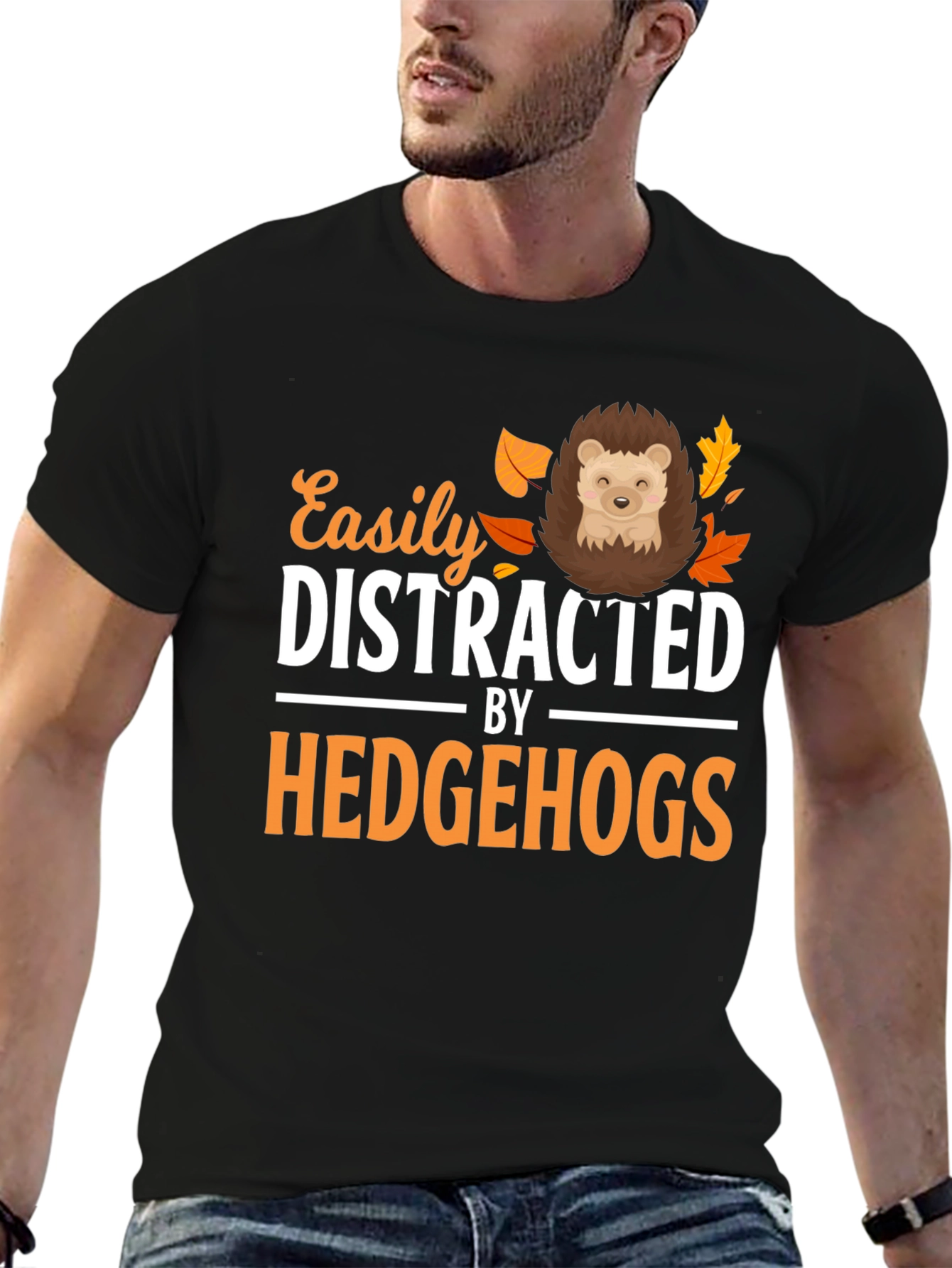 Easily Distracted By Hedgehogs T-Shirt