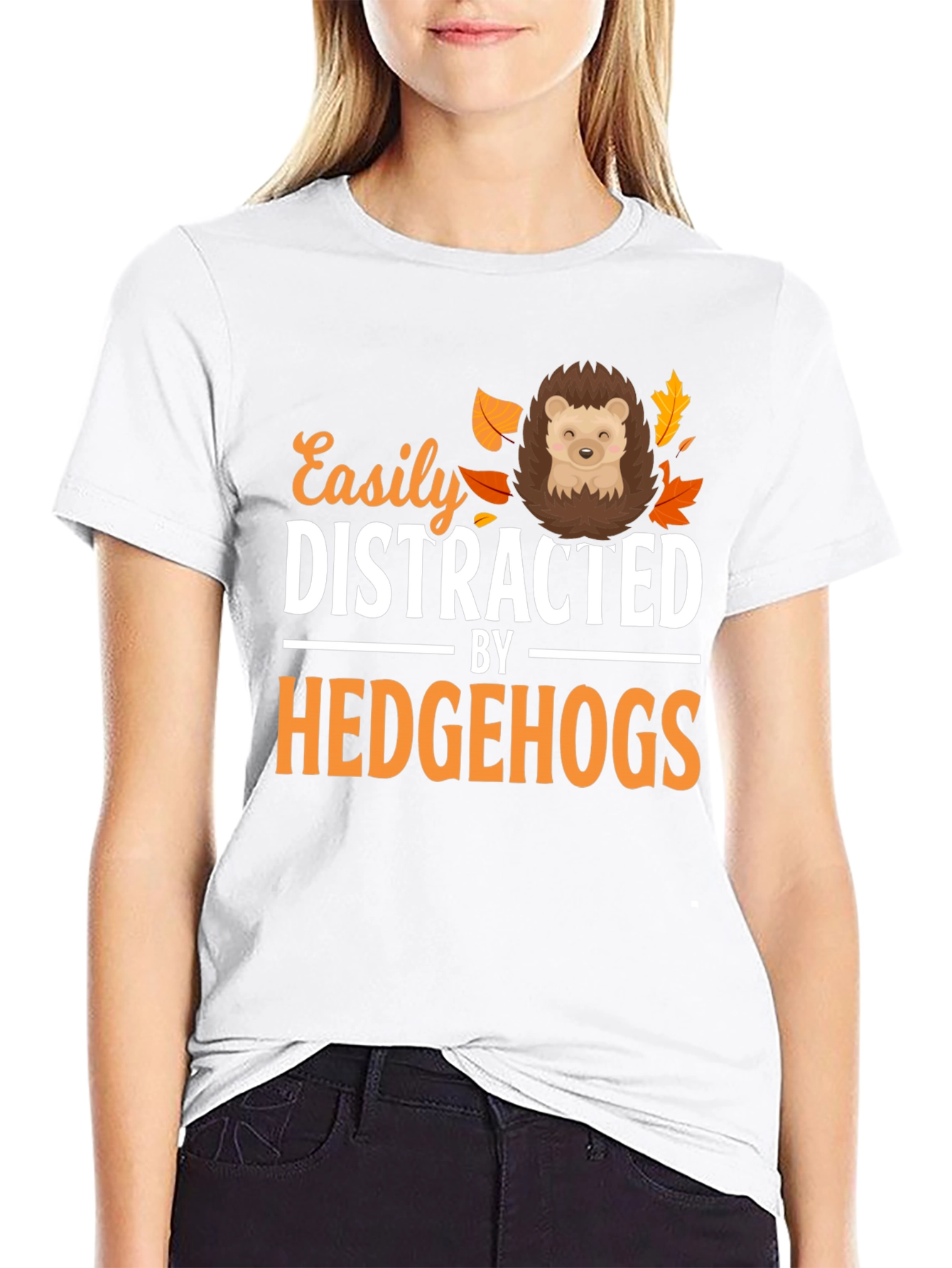 Easily Distracted By Hedgehogs T-Shirt