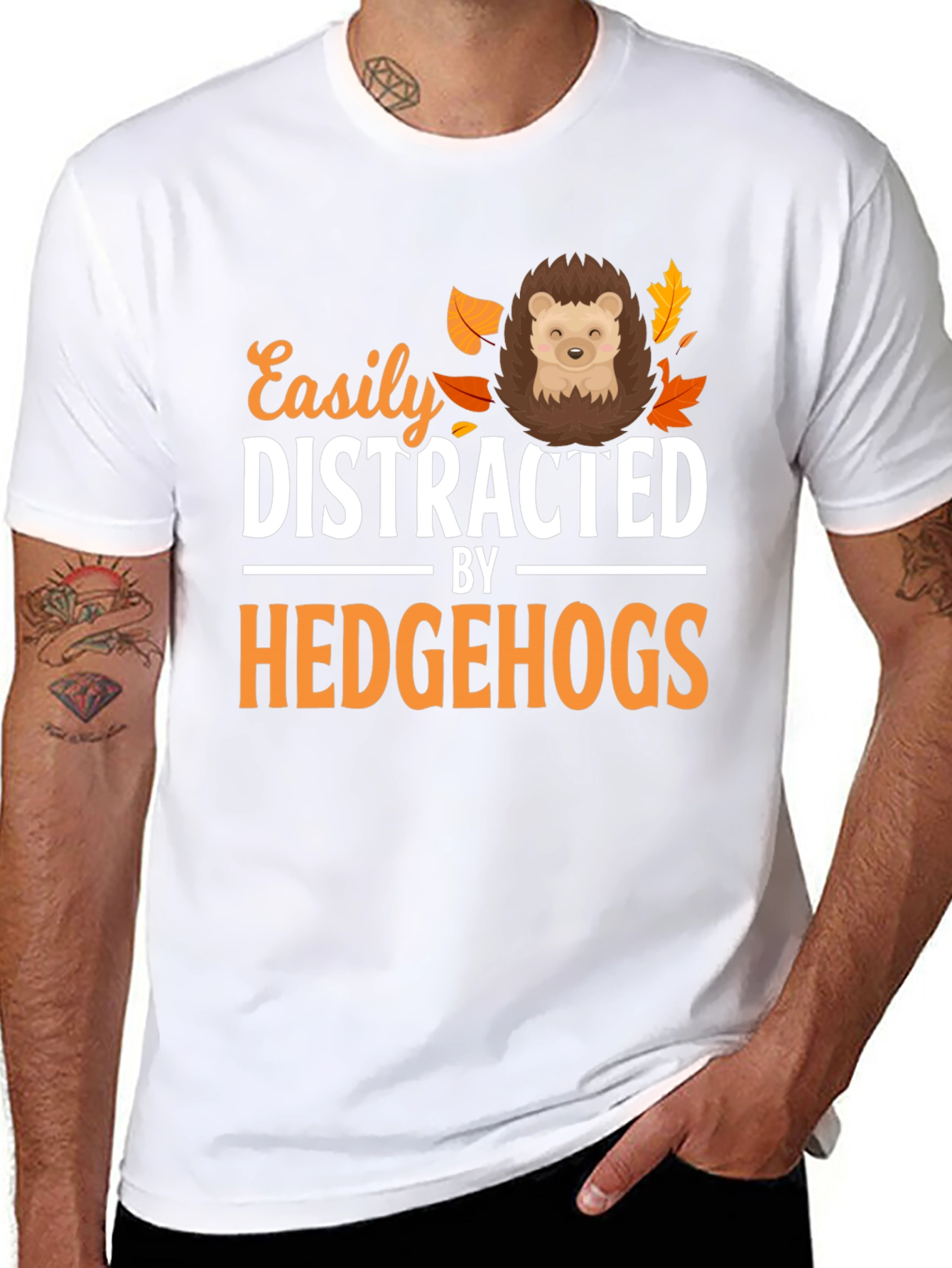 Easily Distracted By Hedgehogs T-Shirt