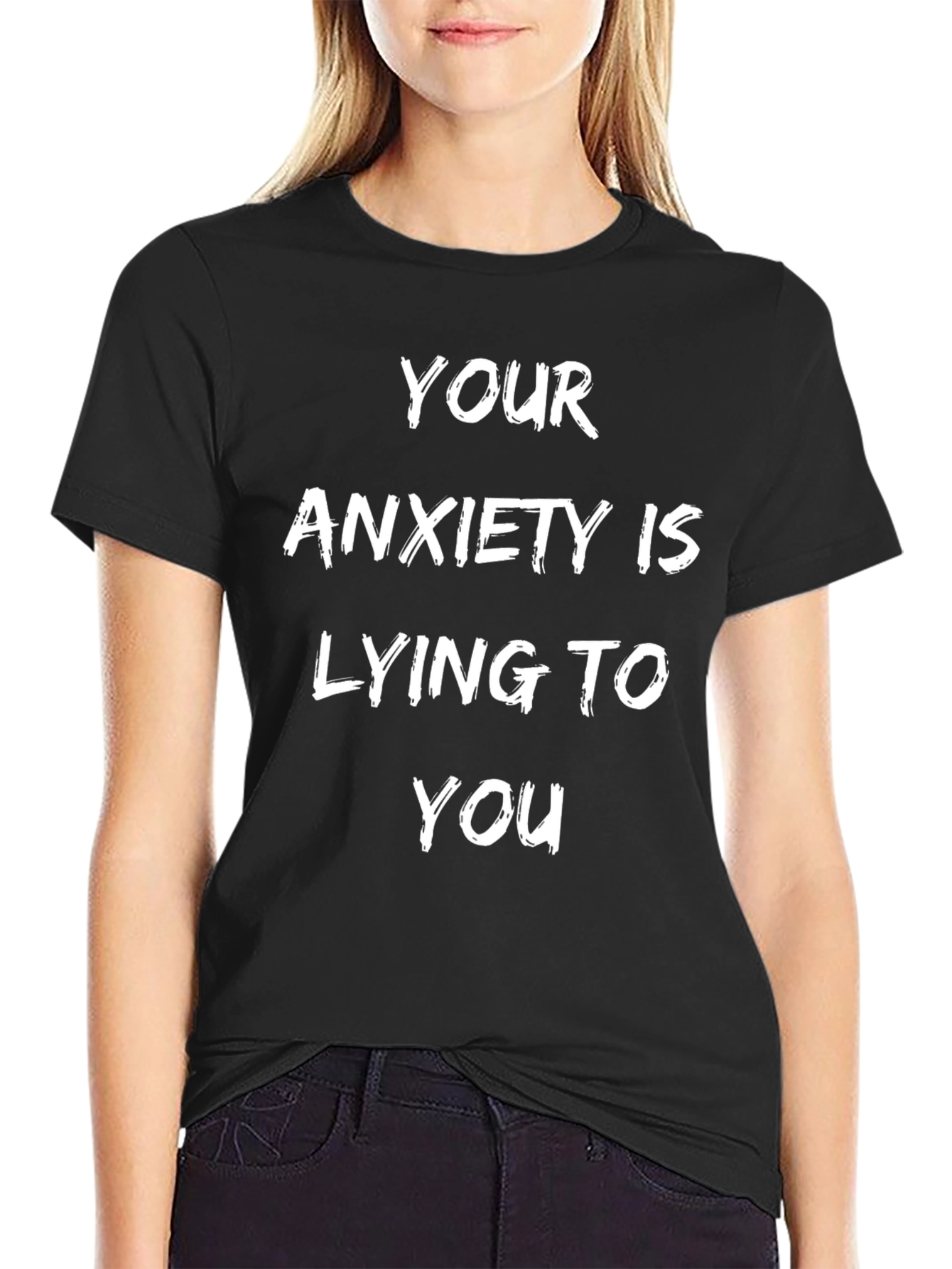 Anxiety Awareness T-Shirt - Inspirational Message