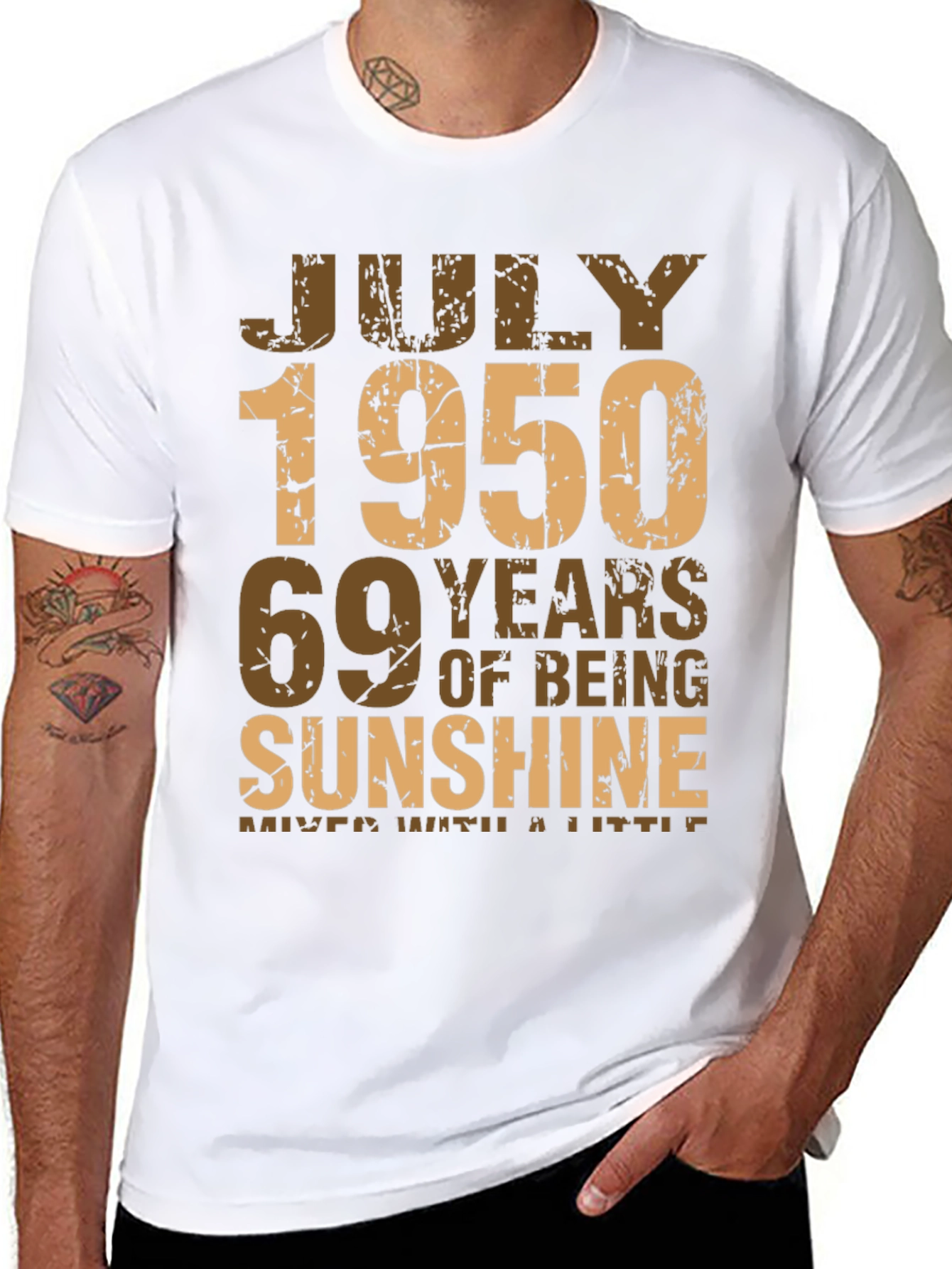 July 1950 69 Years of Sunshine T-Shirt