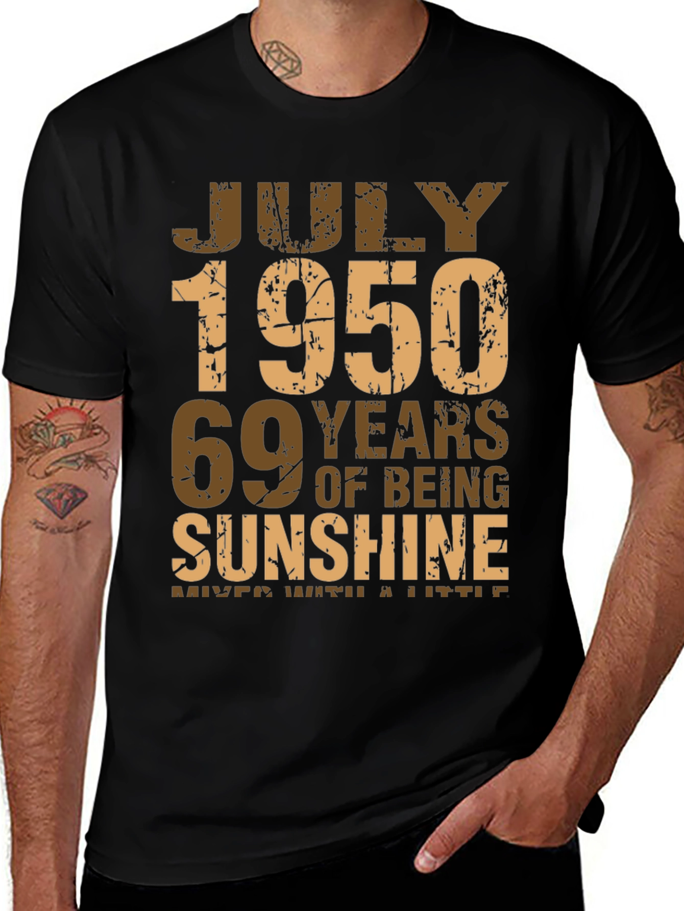 July 1950 69 Years of Sunshine T-Shirt