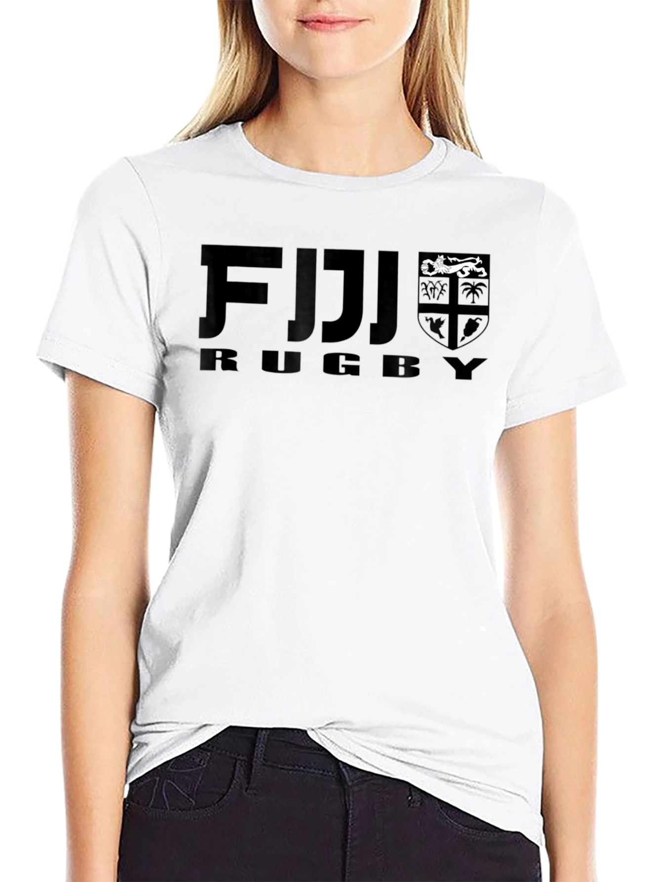 Fiji Rugby Black T-Shirt