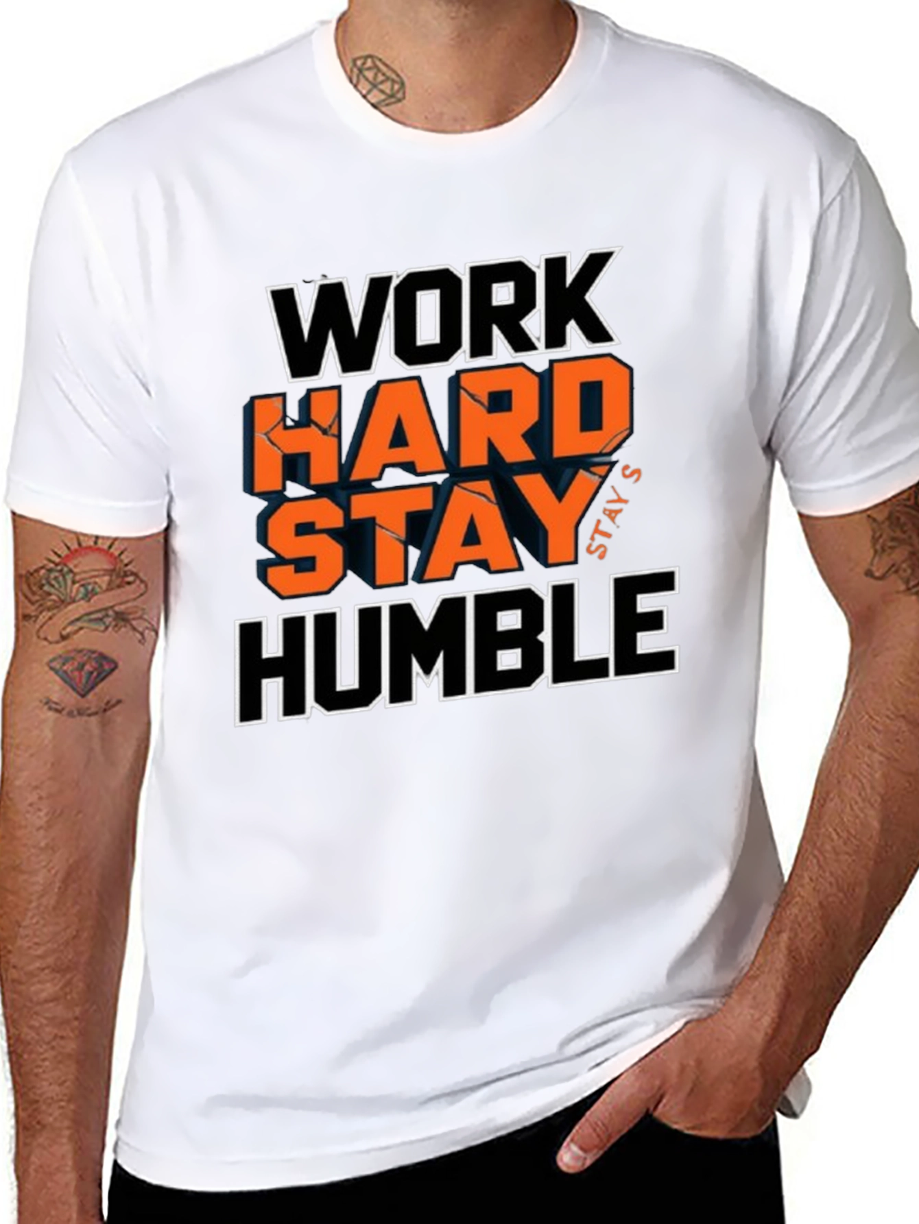 Work Hard Stay Humble Graphic Tee