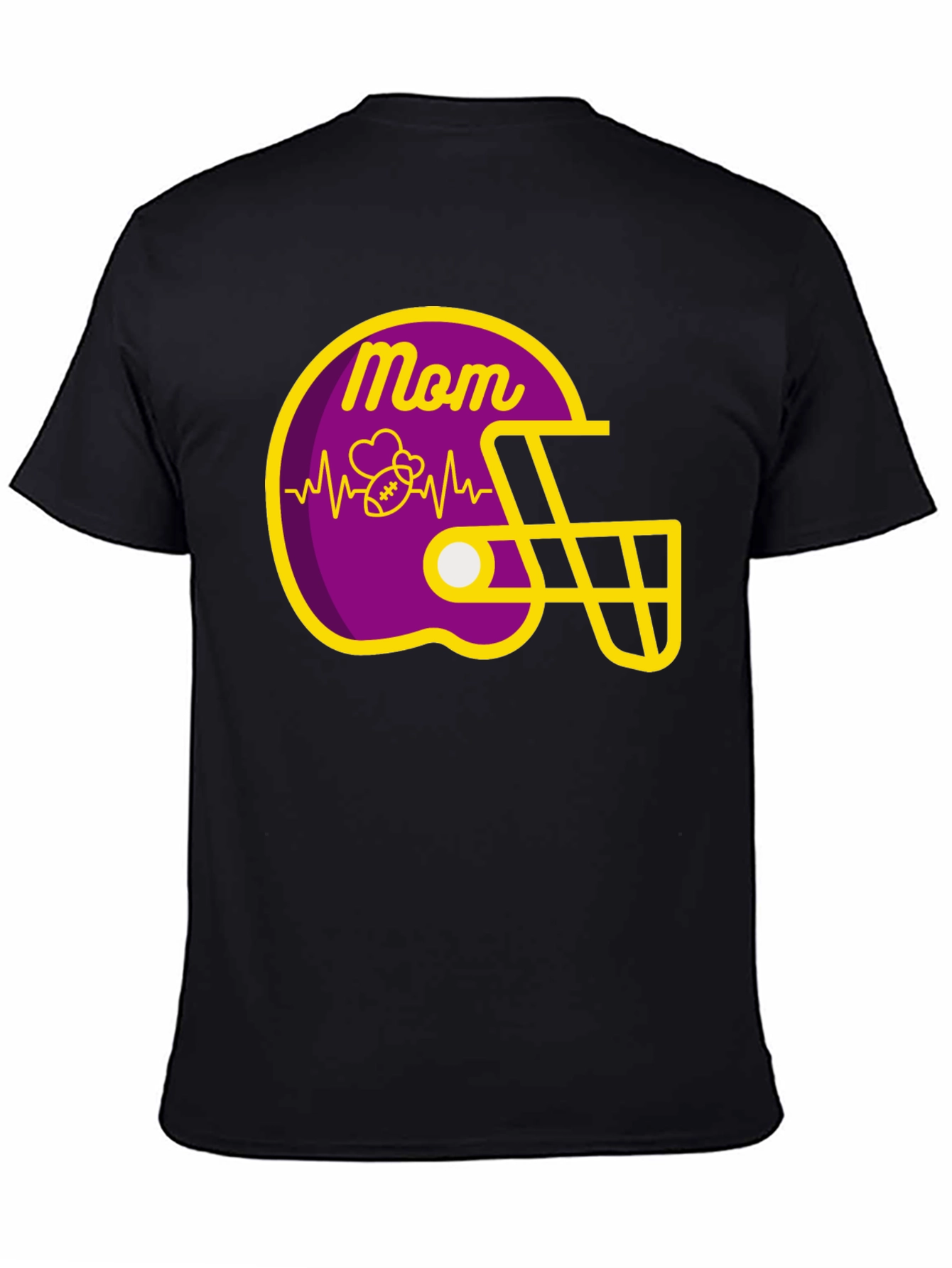 Football Mom Graphic T-Shirt