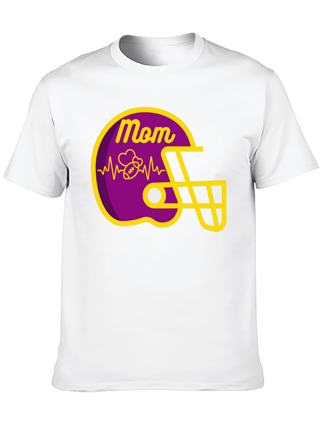 Football Mom Graphic T-Shirt