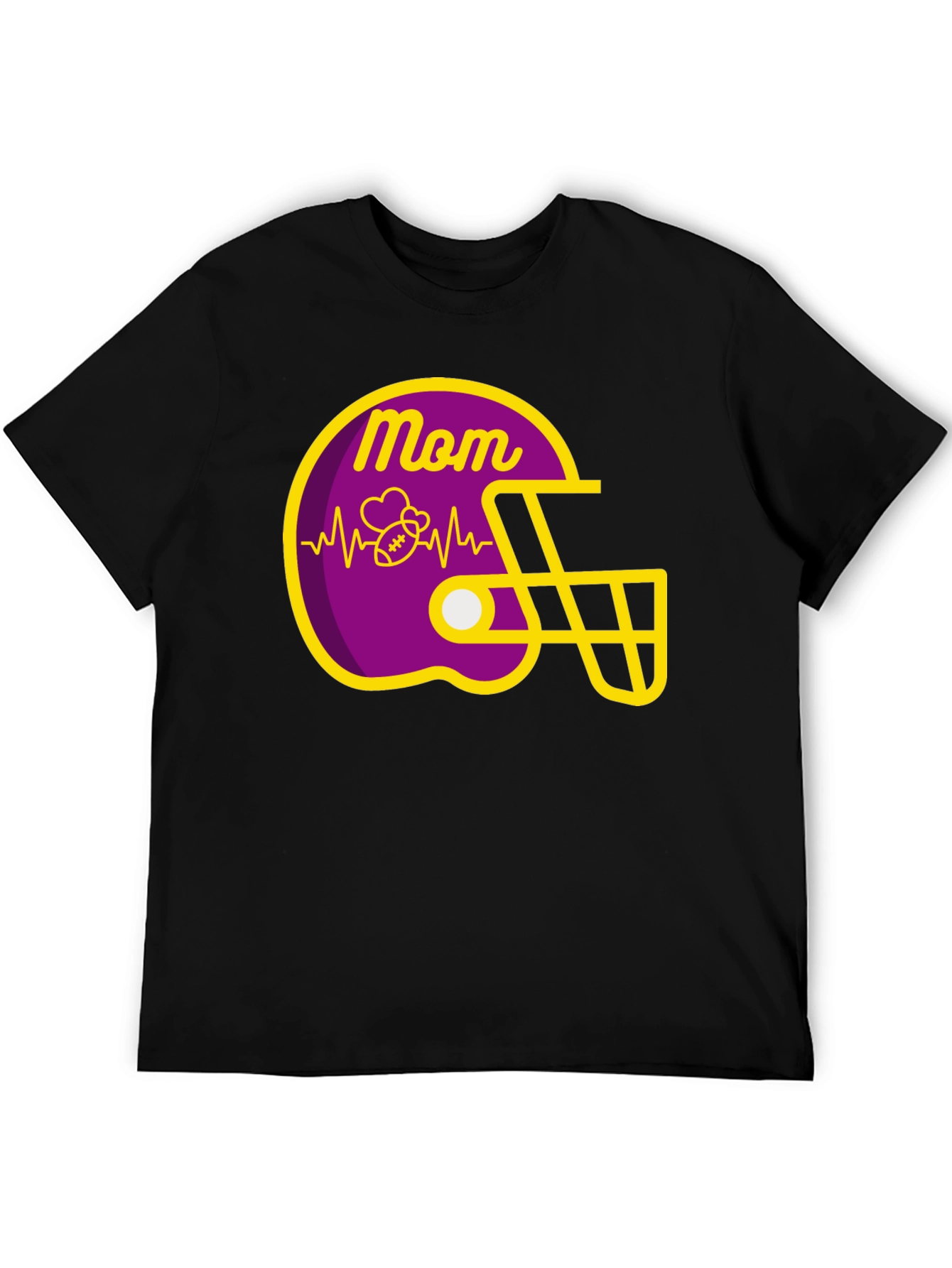 Football Mom Graphic T-Shirt