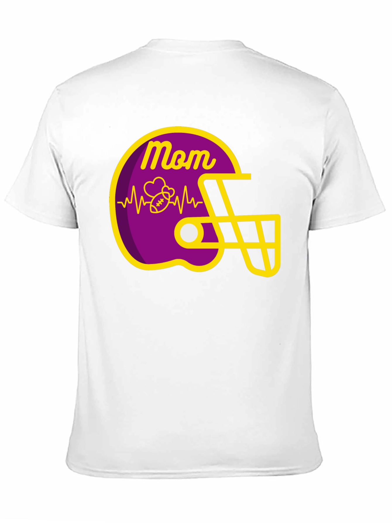Football Mom Graphic T-Shirt