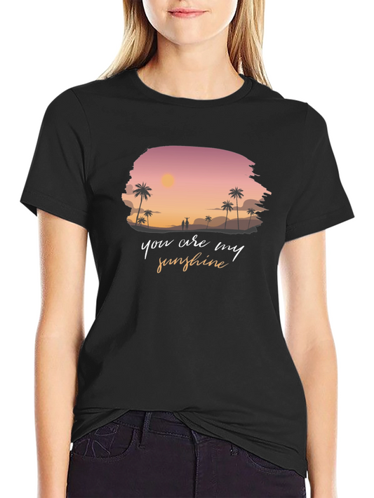 Sunset Beach You Are My Sunshine Graphic Tee