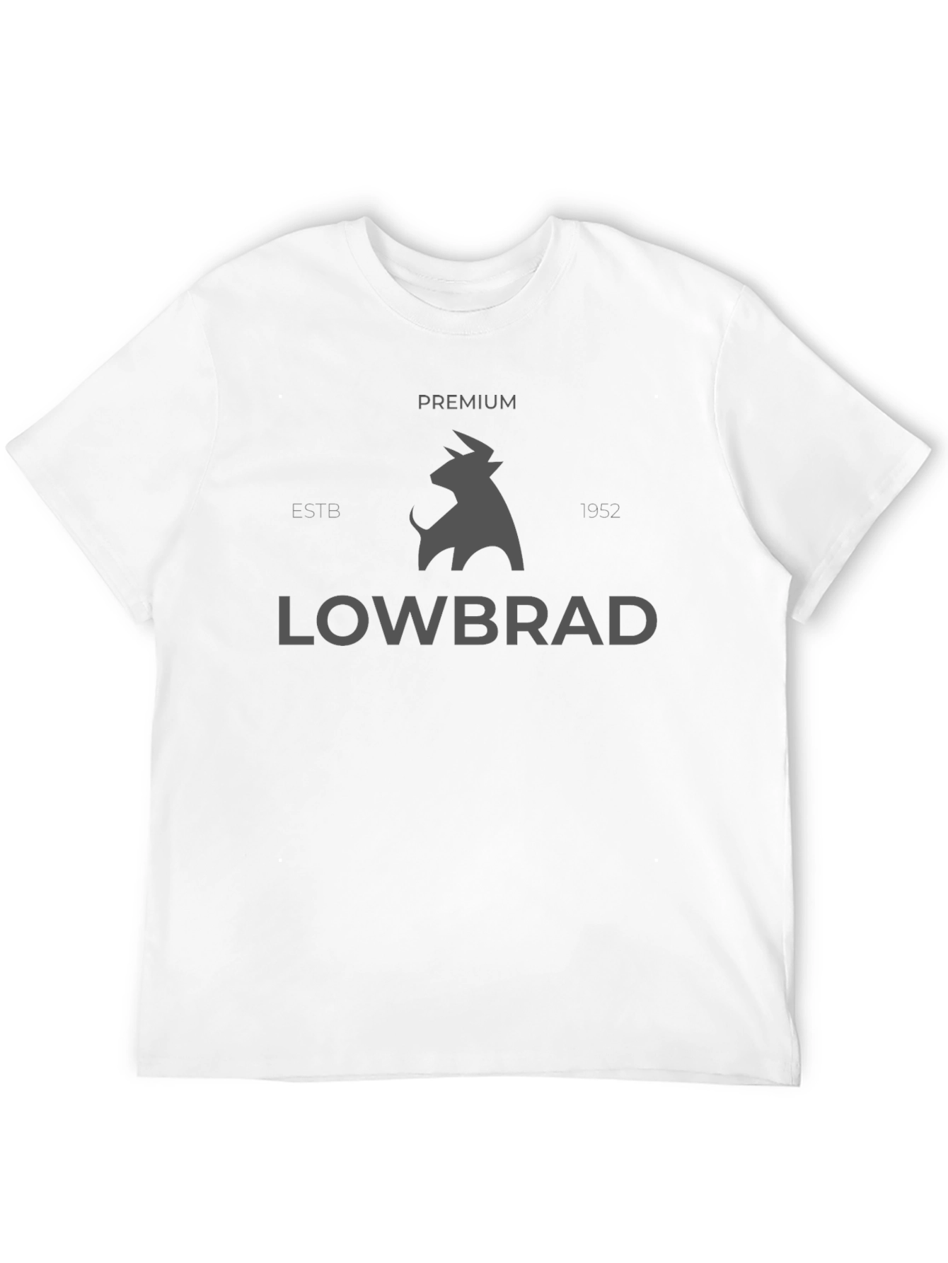 Lowbrad Premium Black T-Shirt