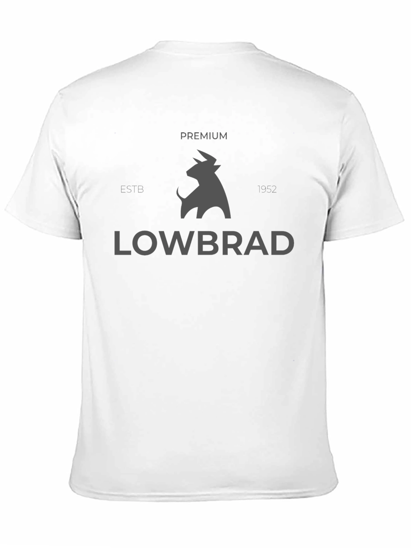Lowbrad Premium Black T-Shirt