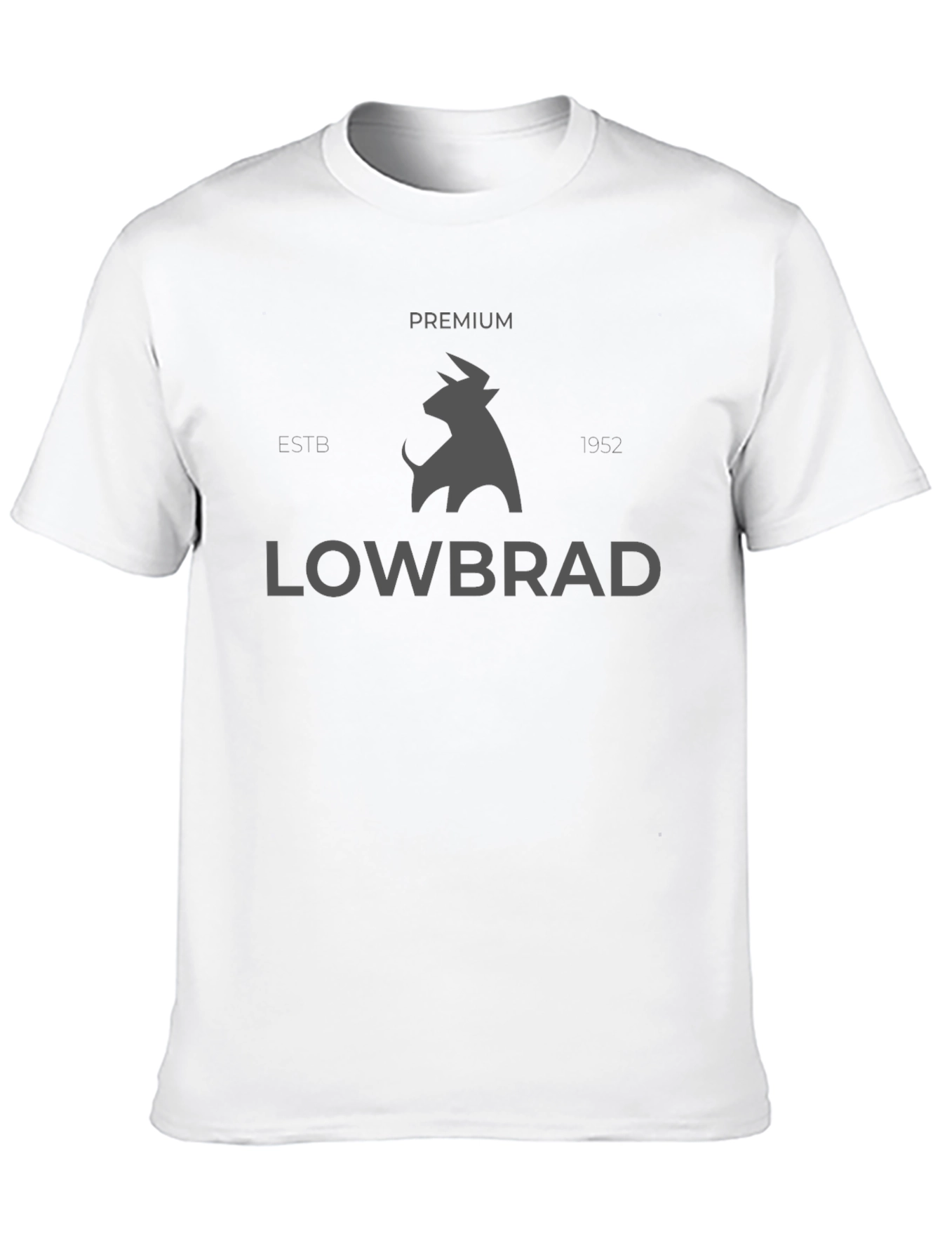 Lowbrad Premium Black T-Shirt