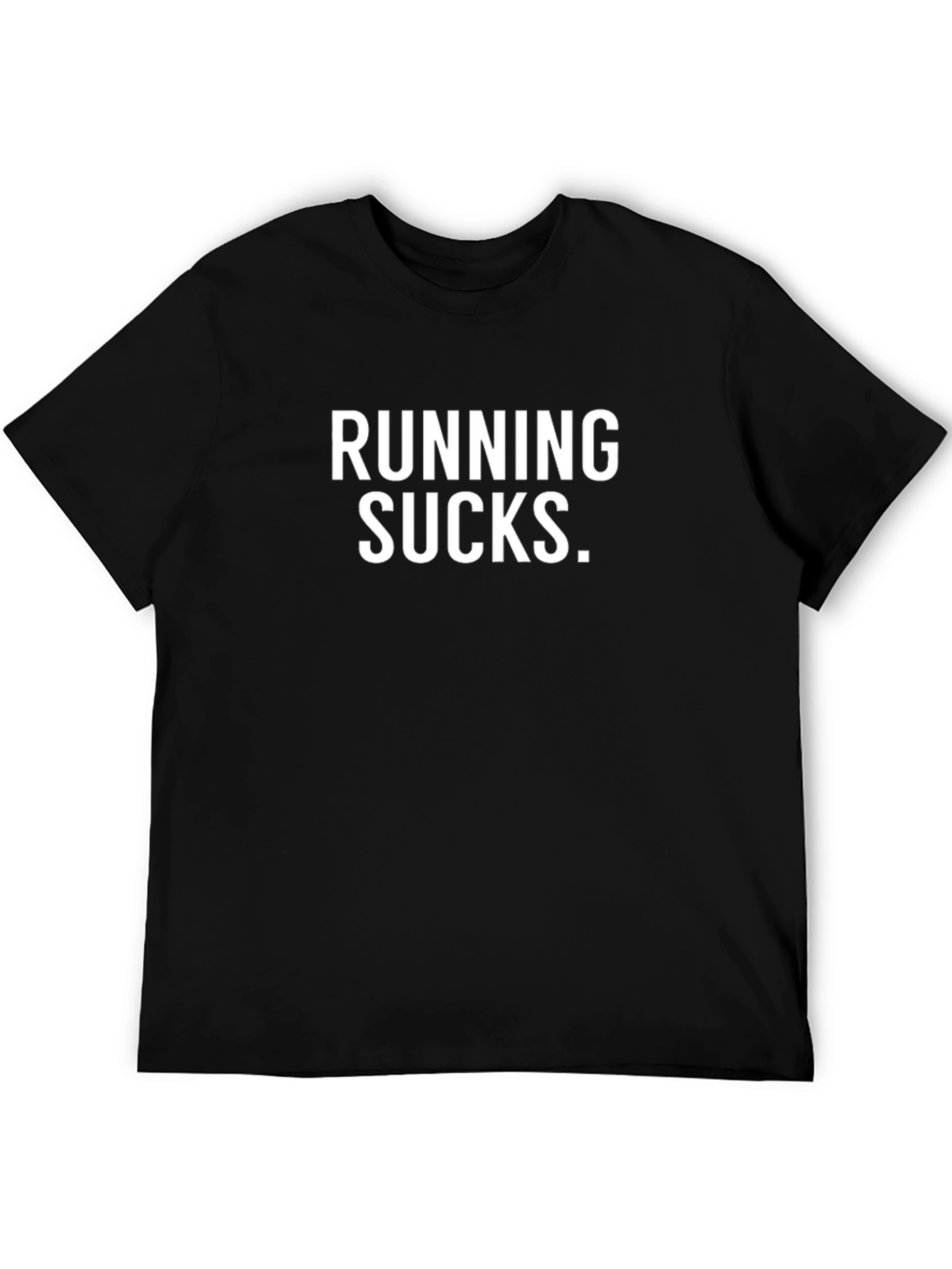 Running Sucks Graphic Tee - Soft Cotton Comfort