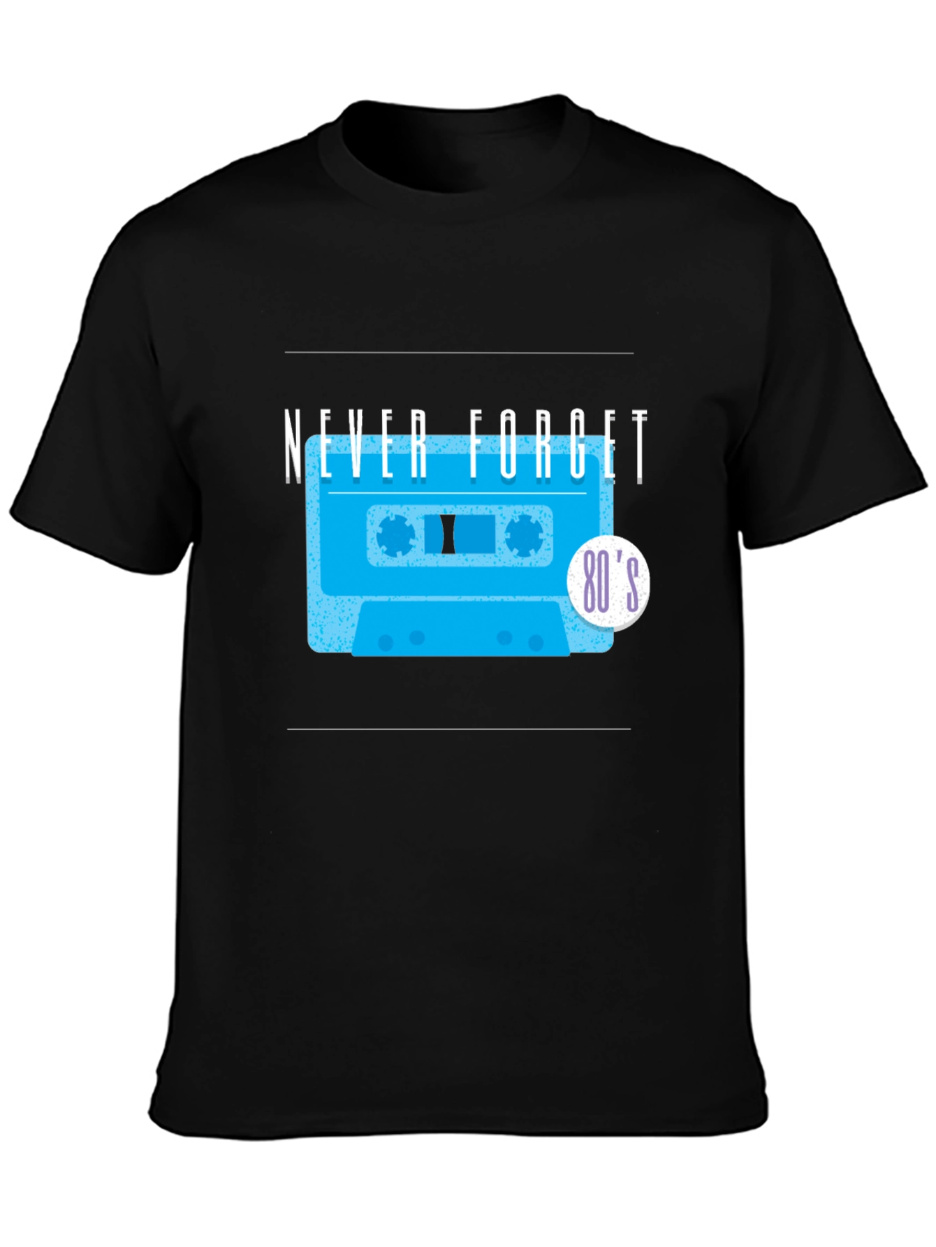 Retro 80s Cassette Tape Graphic Tee