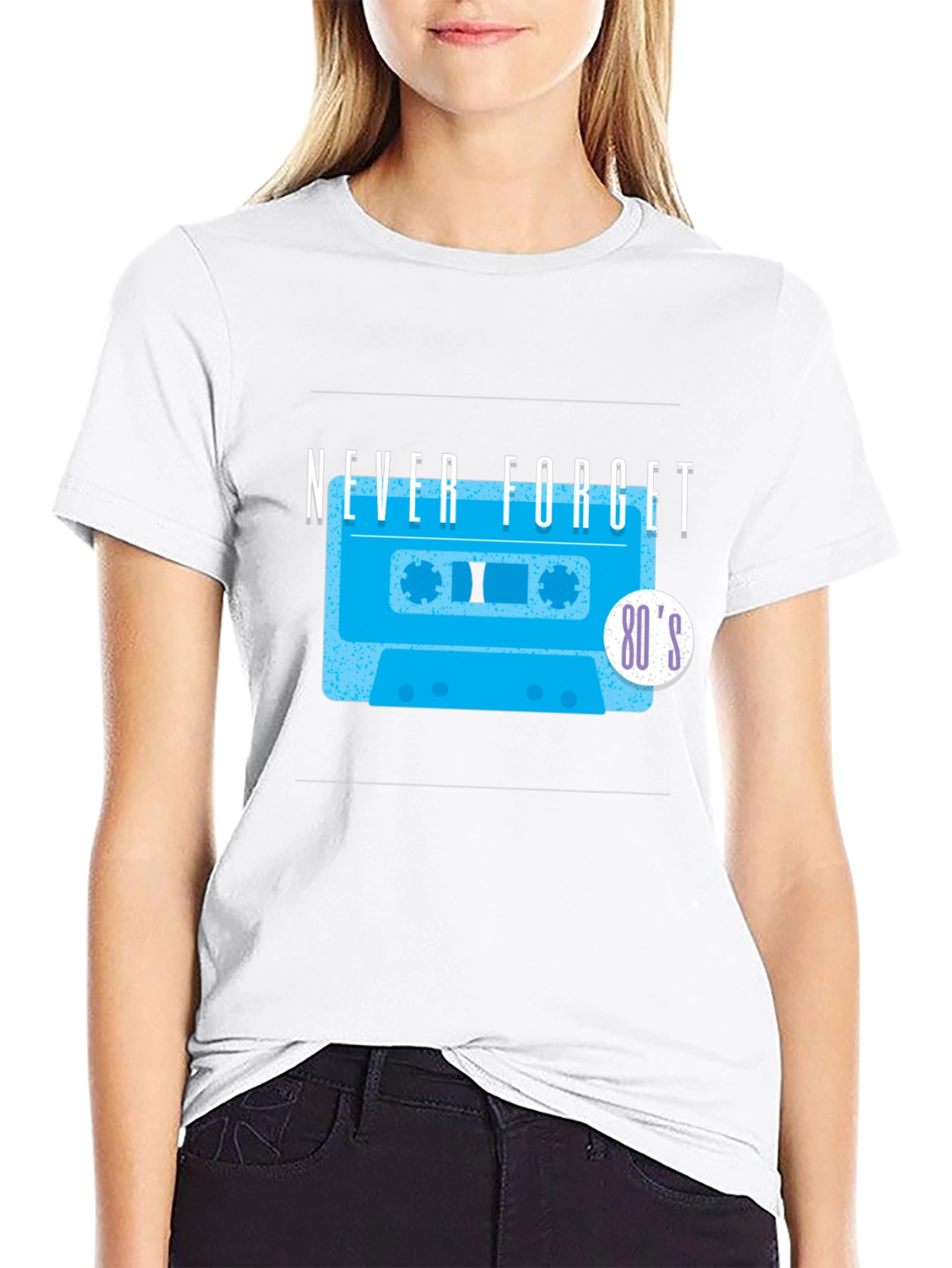 Retro 80s Cassette Tape Graphic Tee