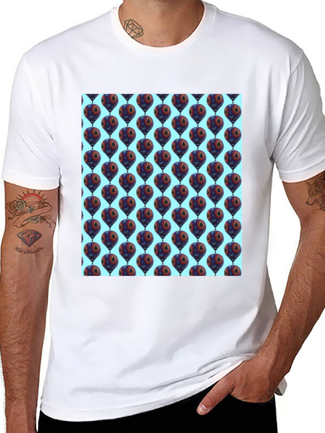Balloon Print T-Shirt