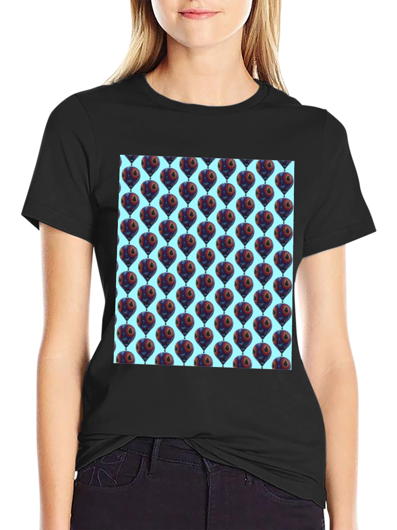 Balloon Print T-Shirt