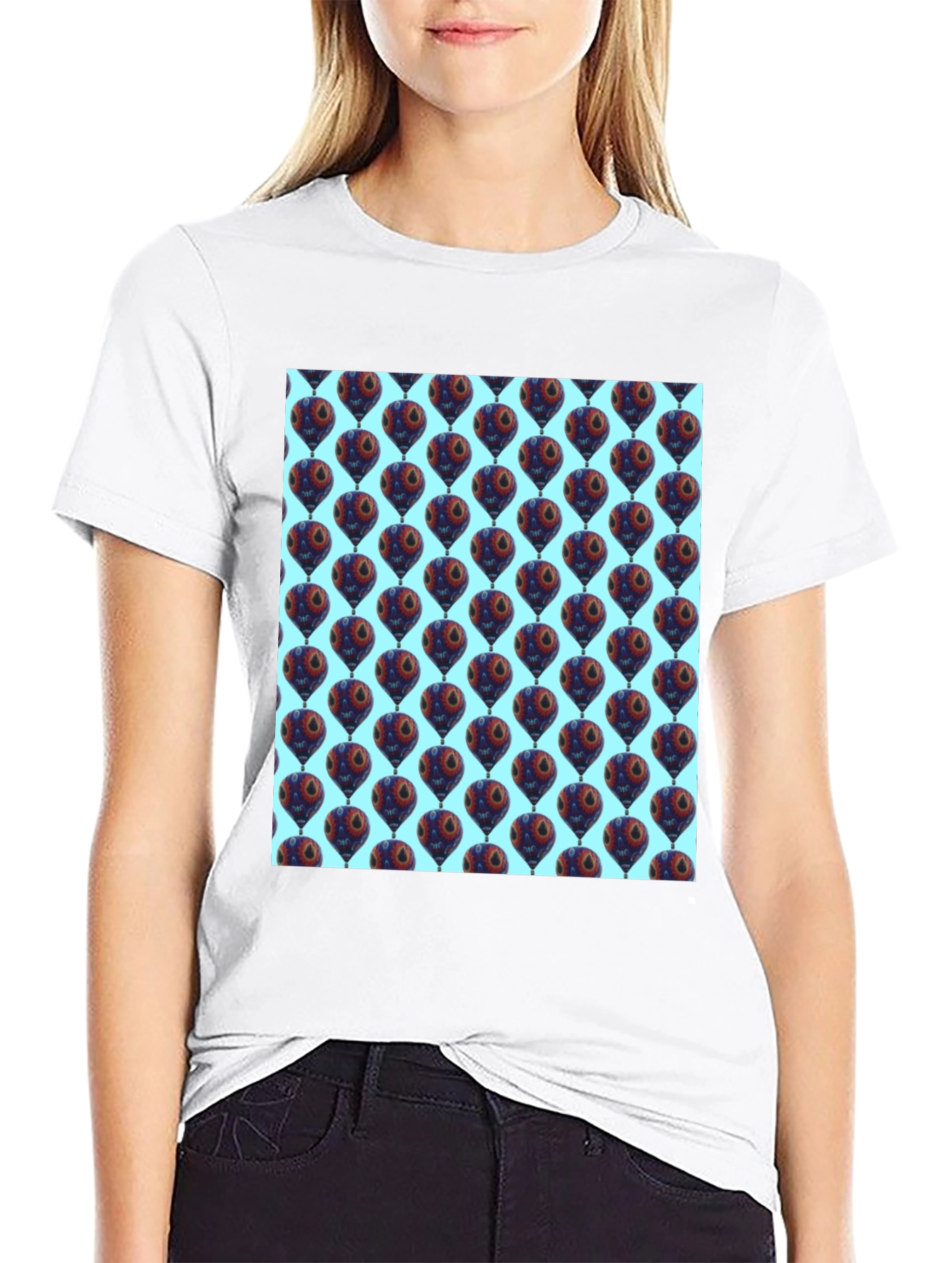 Balloon Print T-Shirt
