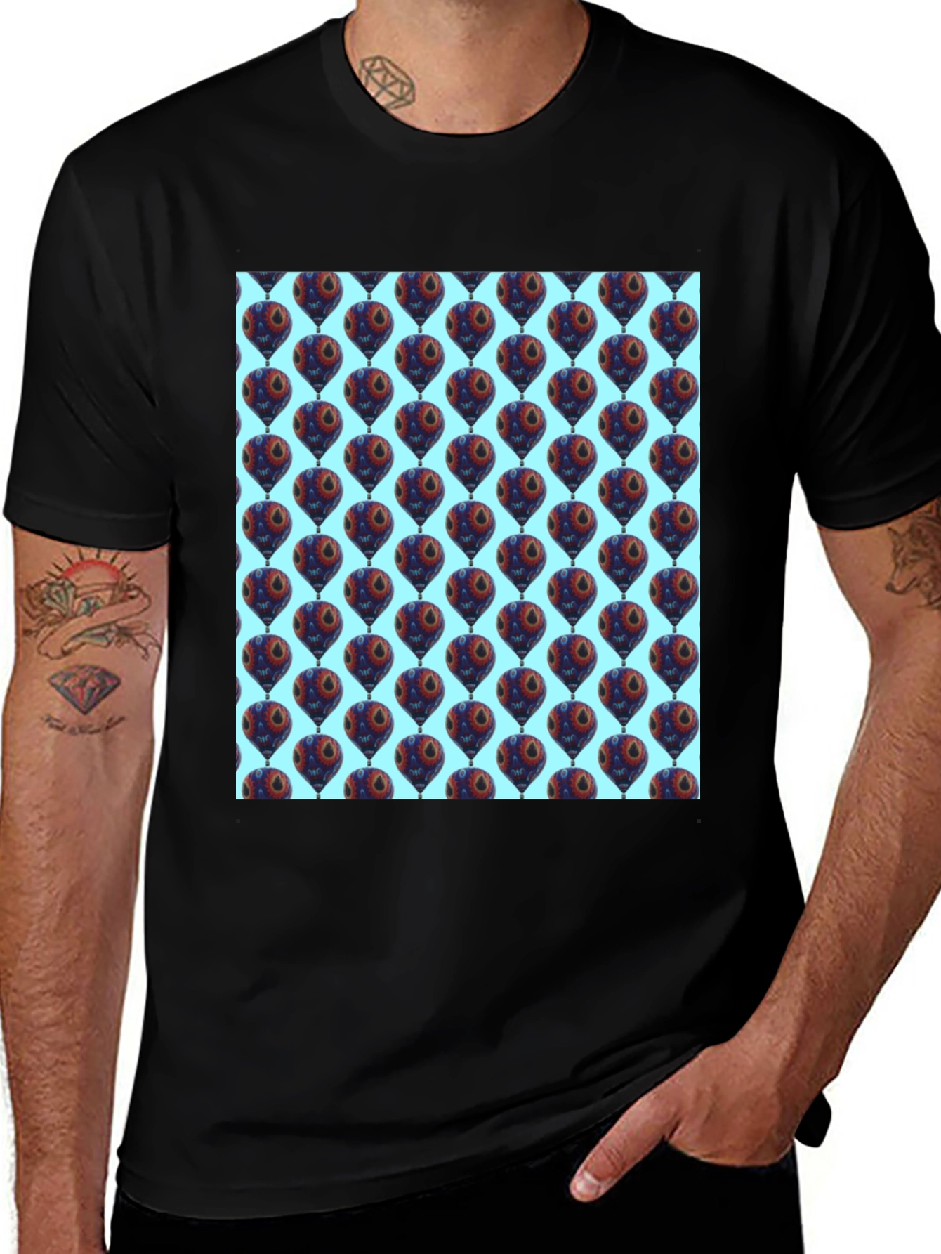 Balloon Print T-Shirt