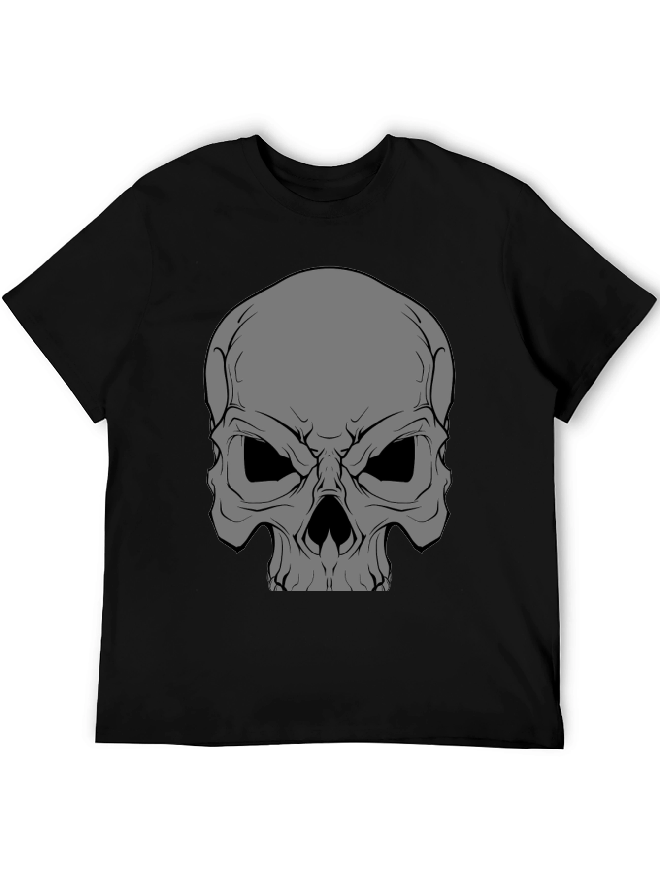 Skull Graphic Black T-Shirt