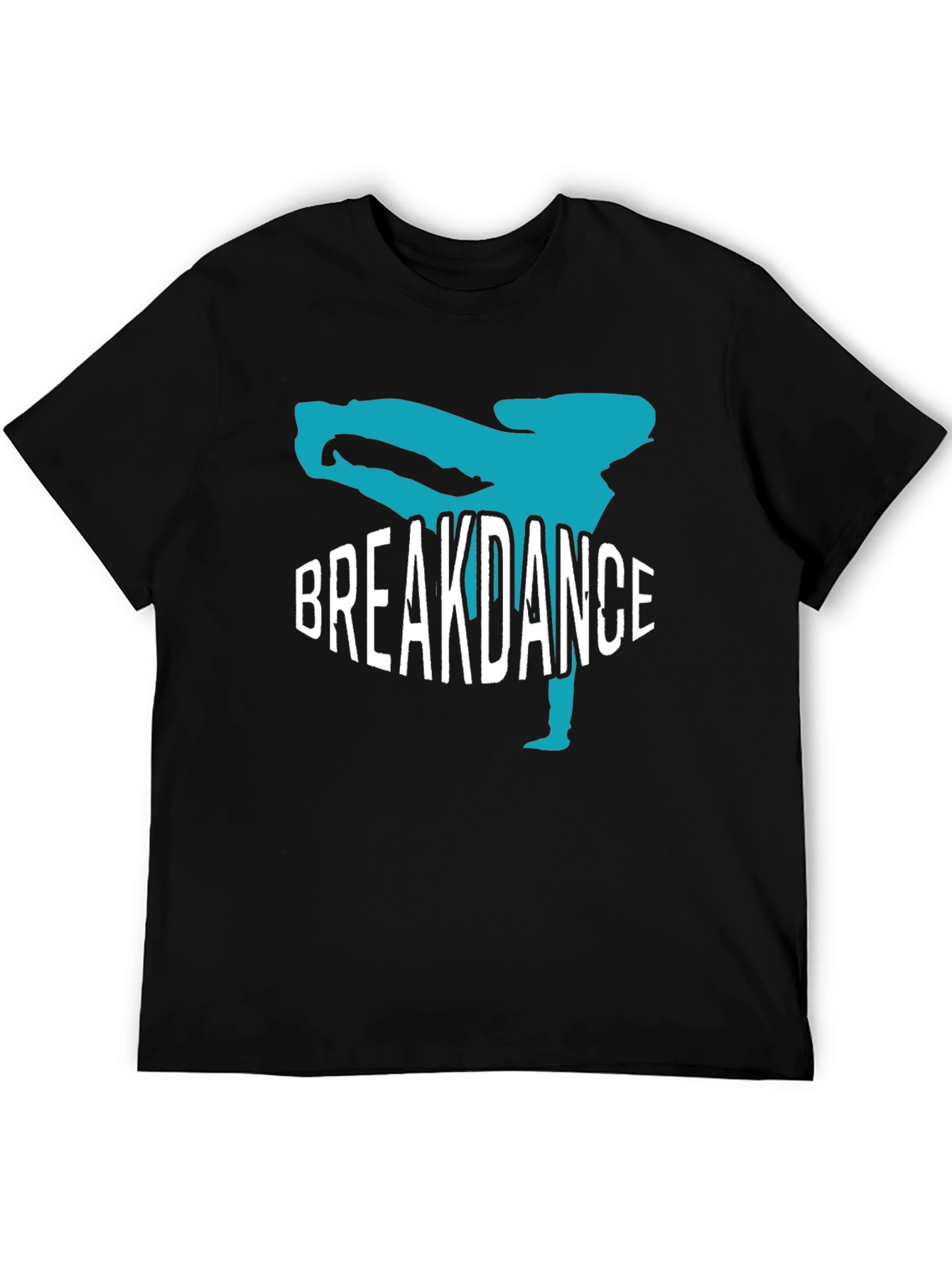 Breakdance Graphic Black T-Shirt