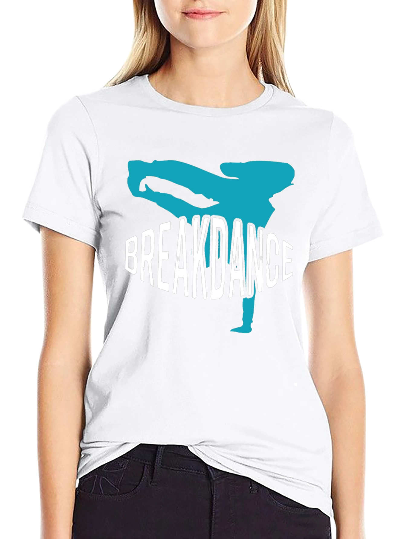 Breakdance Graphic Black T-Shirt
