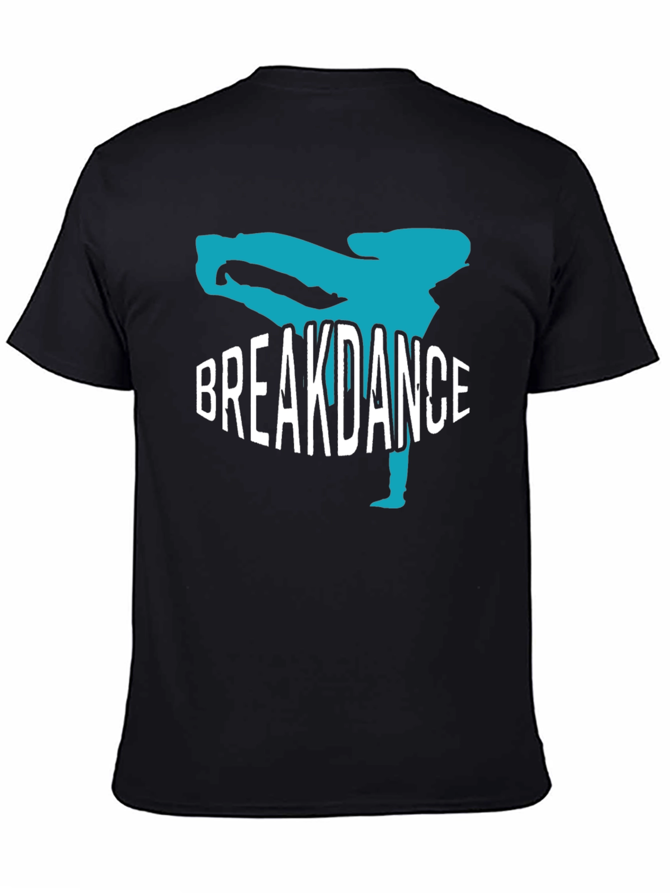 Breakdance Graphic Black T-Shirt