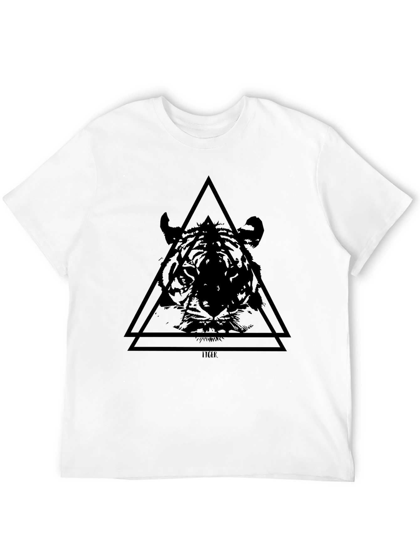 Black Tiger Graphic T-Shirt