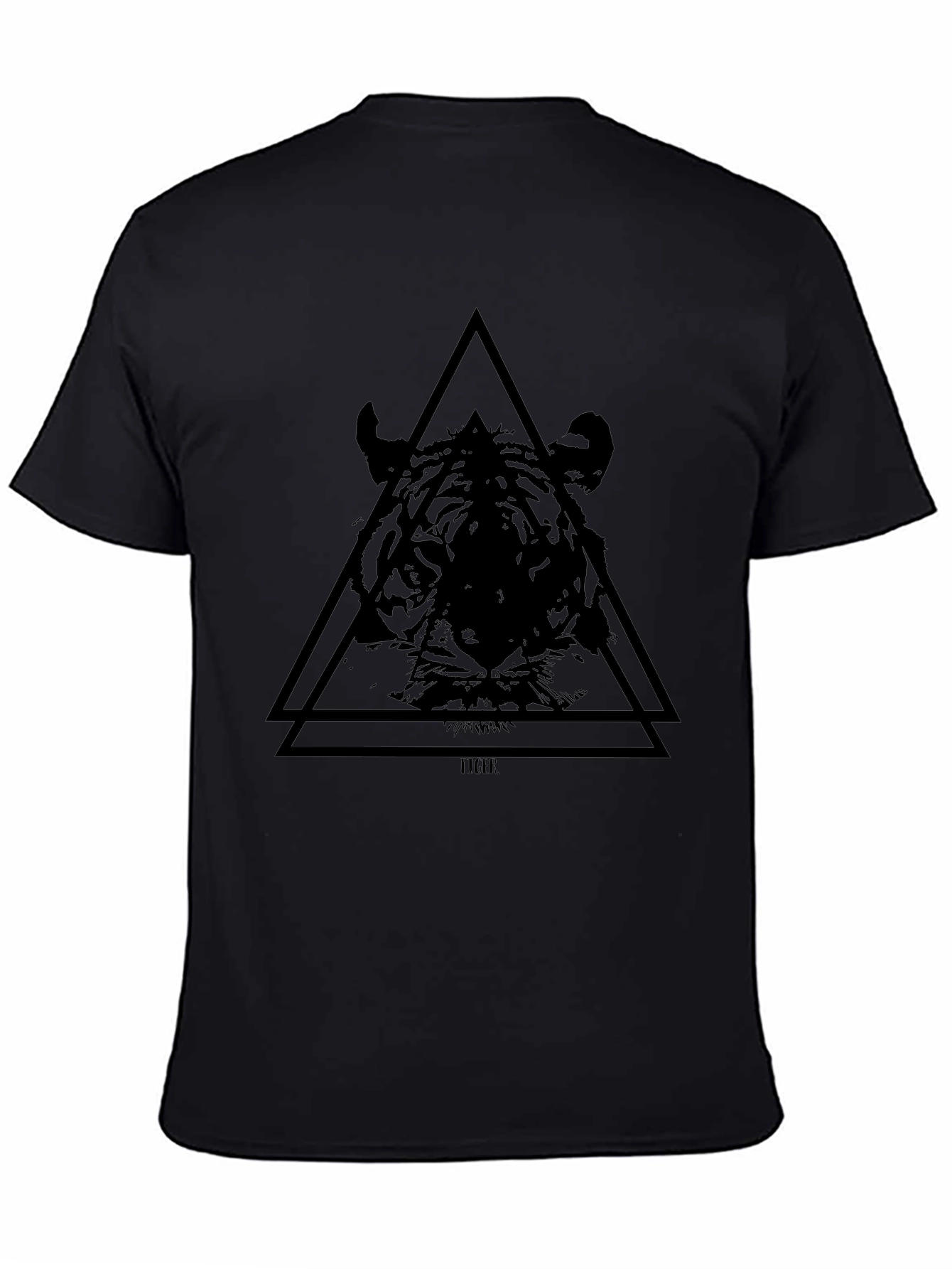 Black Tiger Graphic T-Shirt