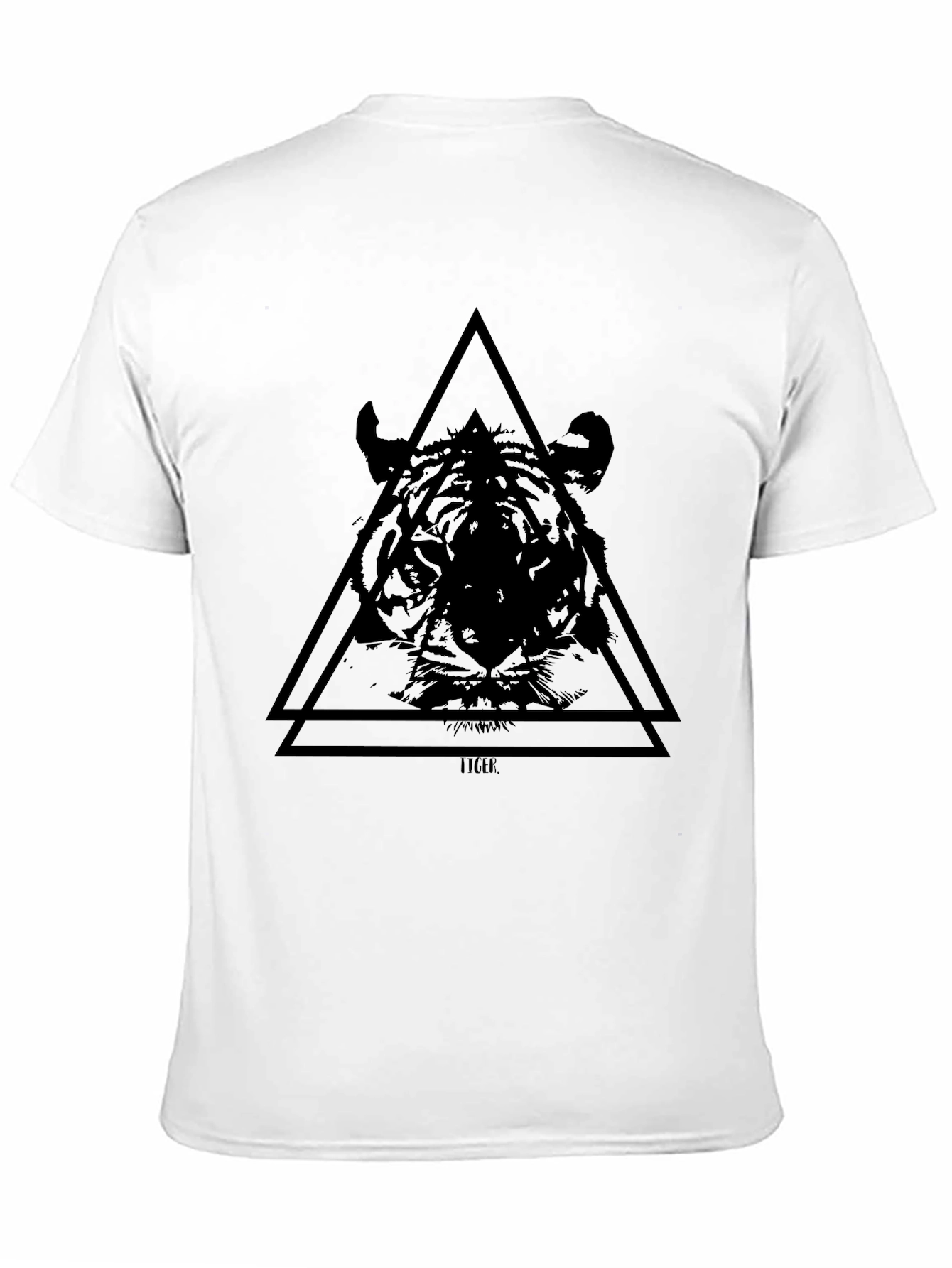 Black Tiger Graphic T-Shirt