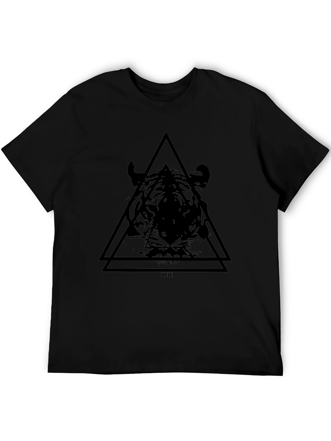 Black Tiger Graphic T-Shirt