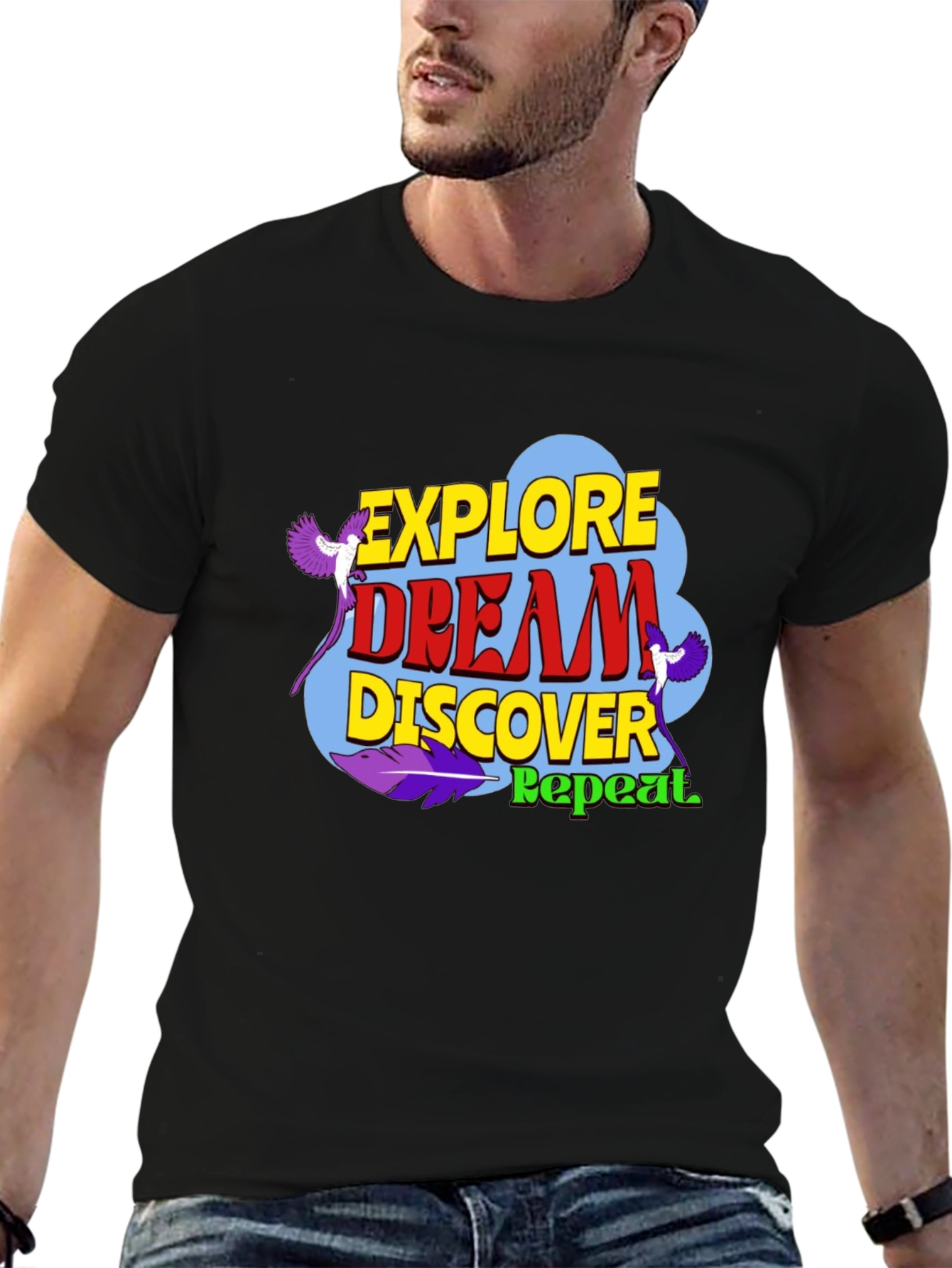 Explore Dream Discover Graphic Tee