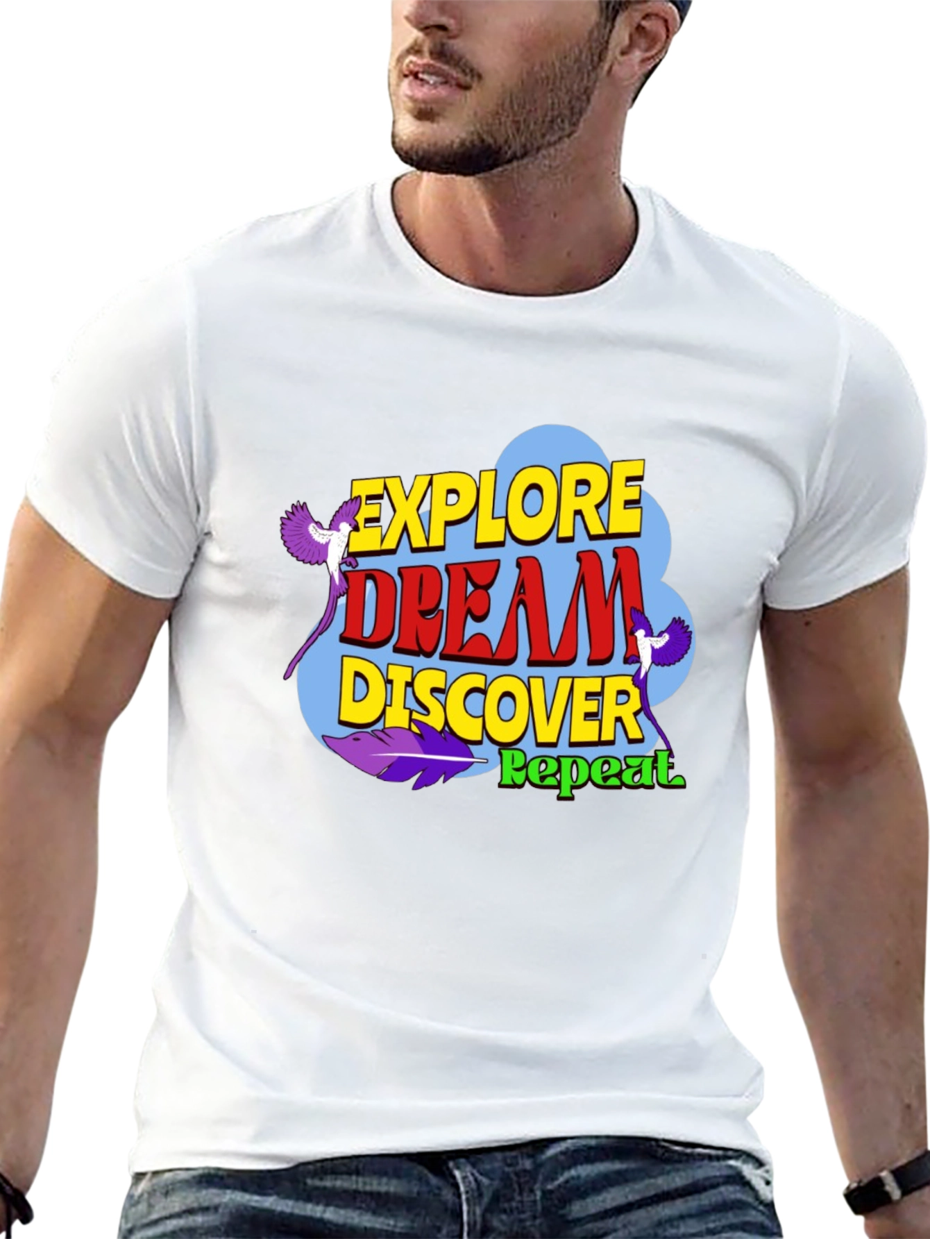Explore Dream Discover Graphic Tee