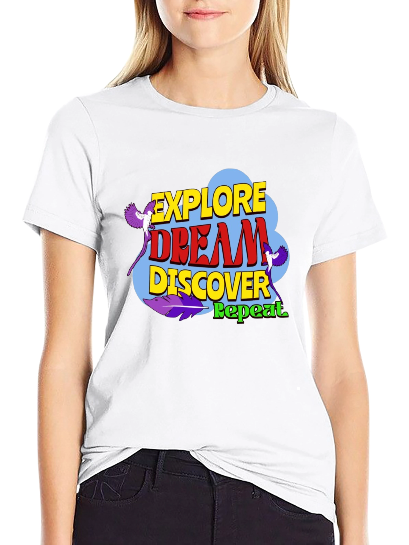Explore Dream Discover Graphic Tee