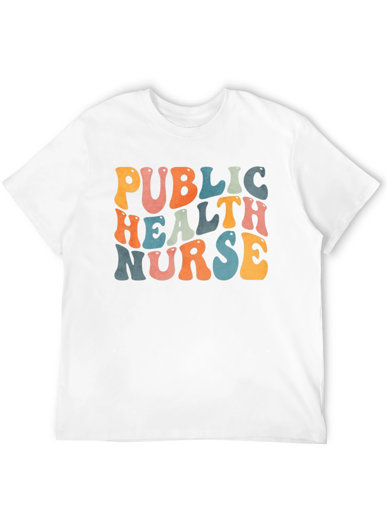 Public Health Nurse T-Shirt - Retro Style