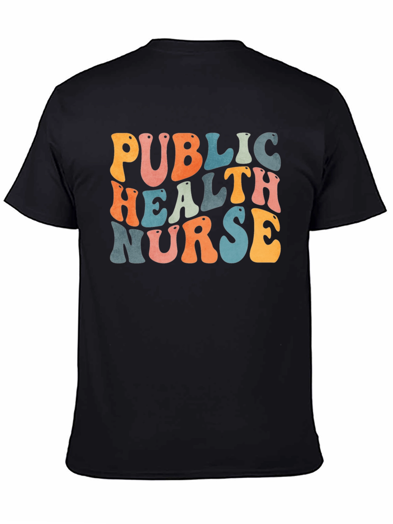 Public Health Nurse T-Shirt - Retro Style