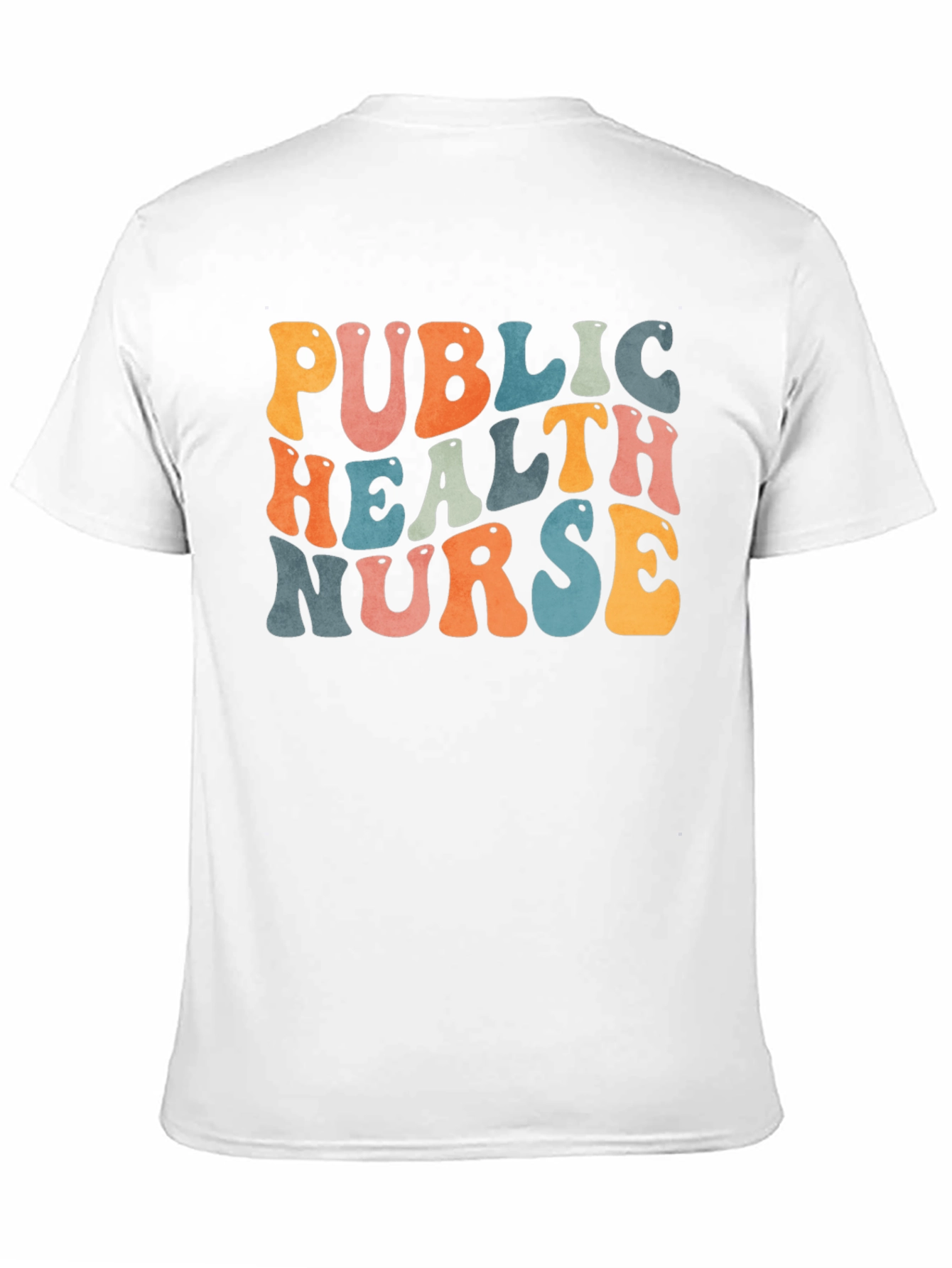 Public Health Nurse T-Shirt - Retro Style